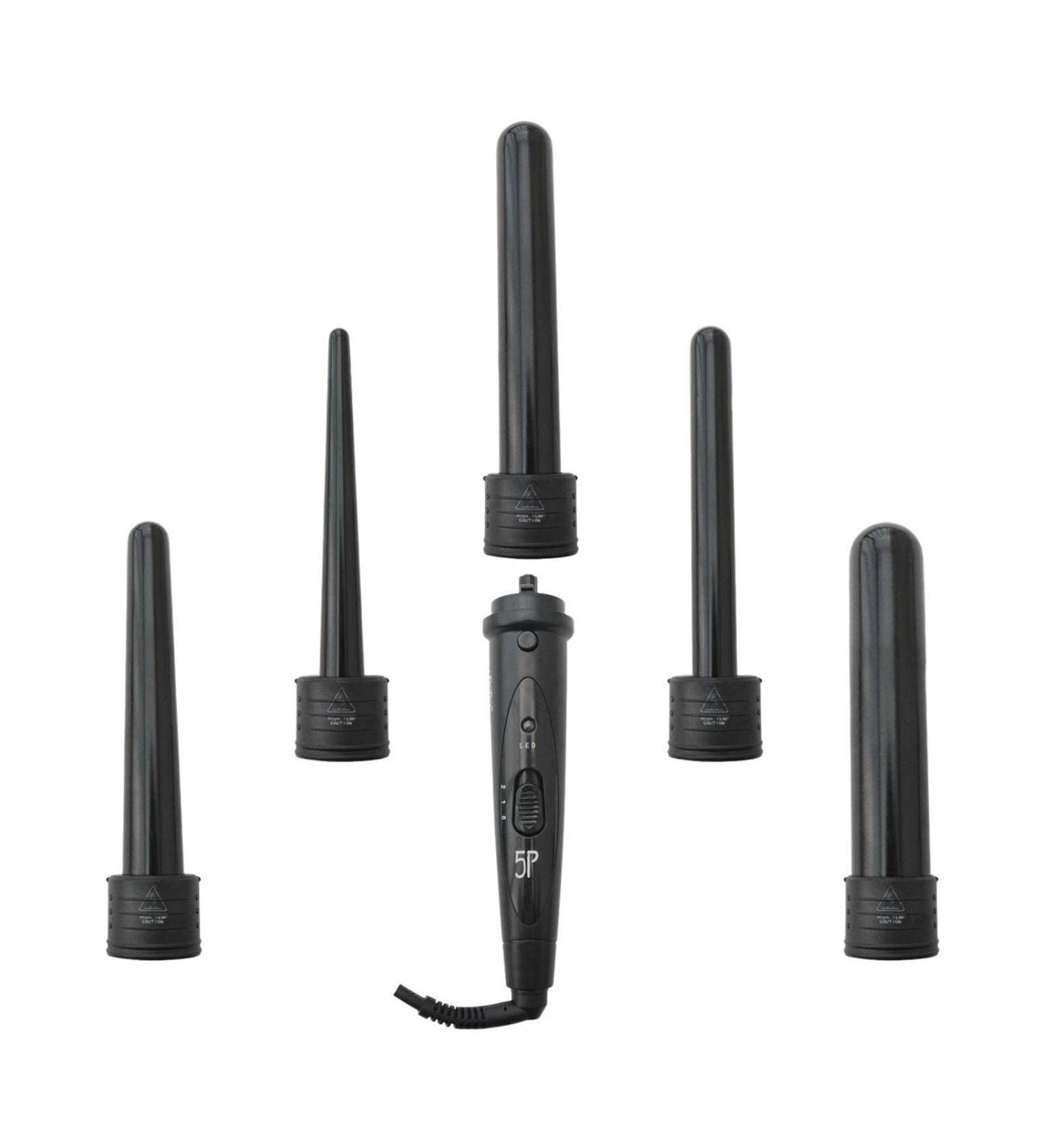 Curling Iron Wand Set Electric Hair Styling Wands Interchangeable Design Hair Styling Tool for Women Girls Mothers Girlfriends Wives and Lovers Dtt - Buy Online on GoSupps.com