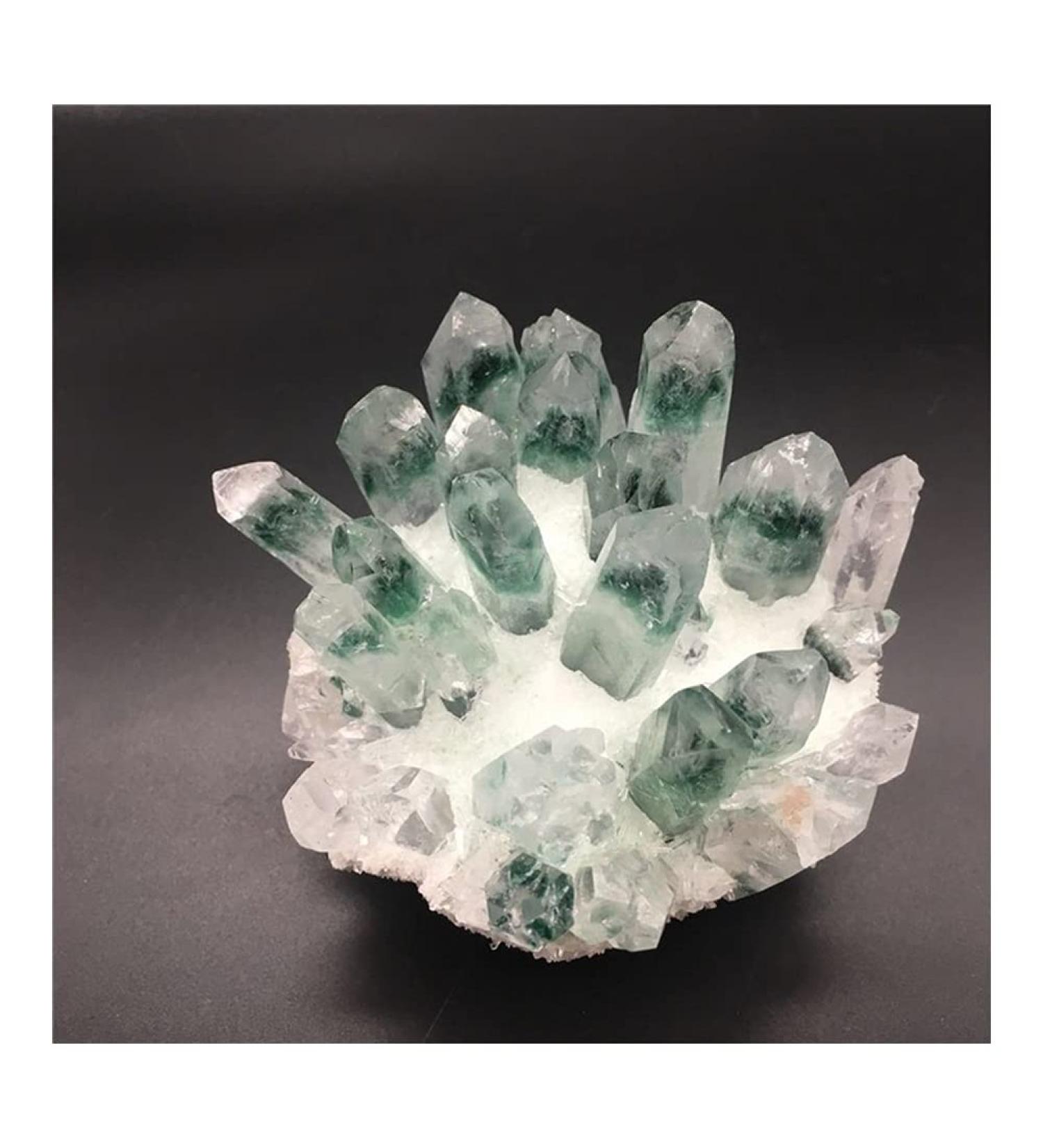 Natural Crystal Rough Very Beautiful Green Phantom Quartz Specimen (Size : 400g) - Buy Online on GoSupps.com
