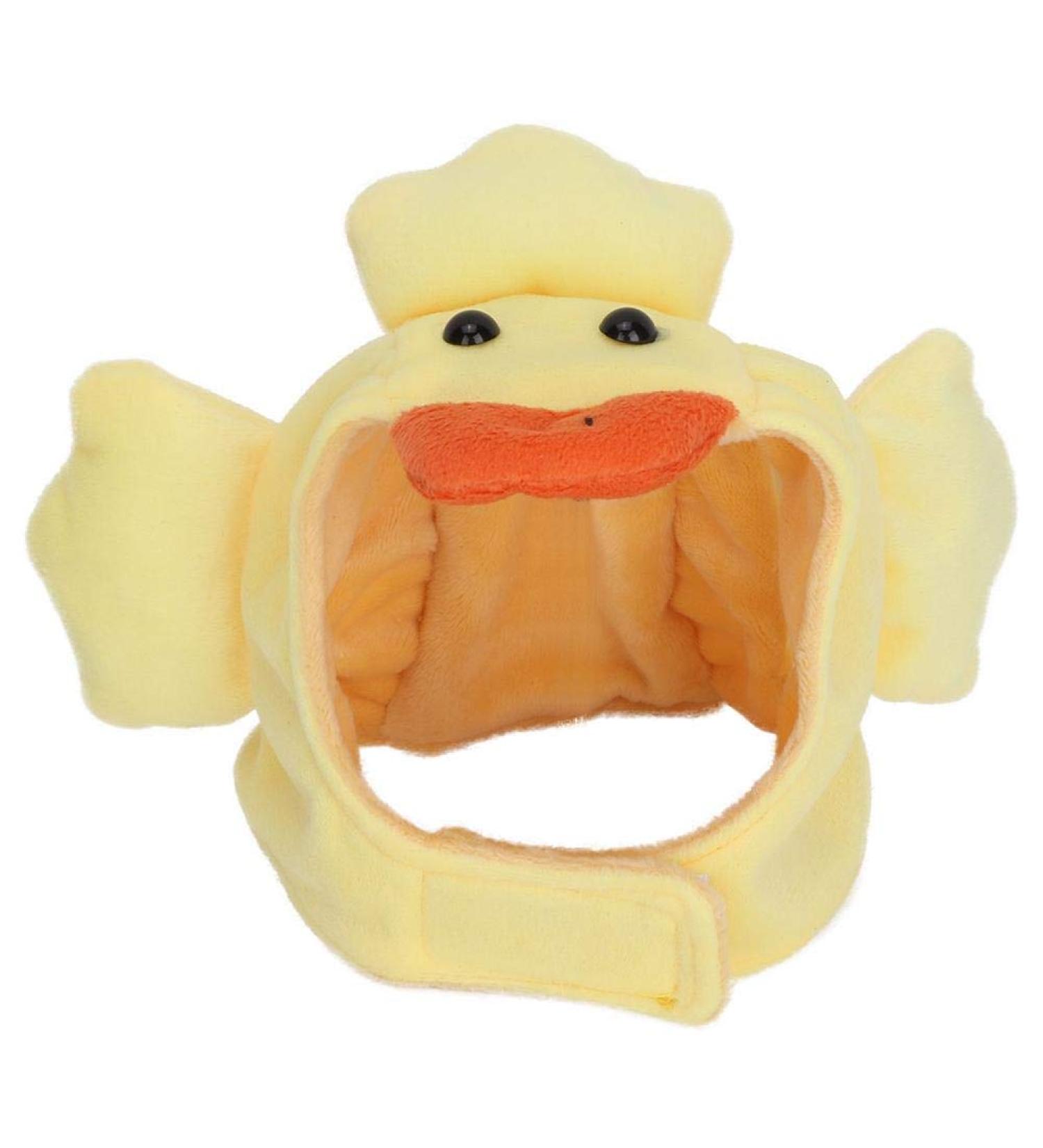 Cute Animal Headgear Hat for Cats & Dogs | Sweet Duck Costume with Wings - Perfect Pet Decoration - Buy Online on GoSupps.com