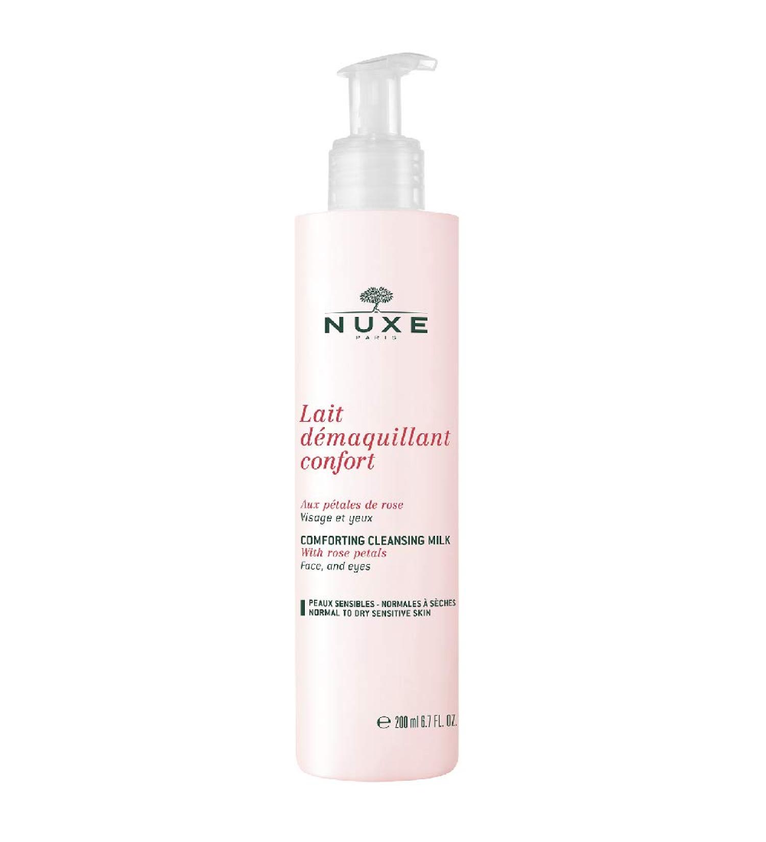 Nuxe Lait Demaquillant Comfort Rose Petals Cleanser - Buy Online on GoSupps.com
