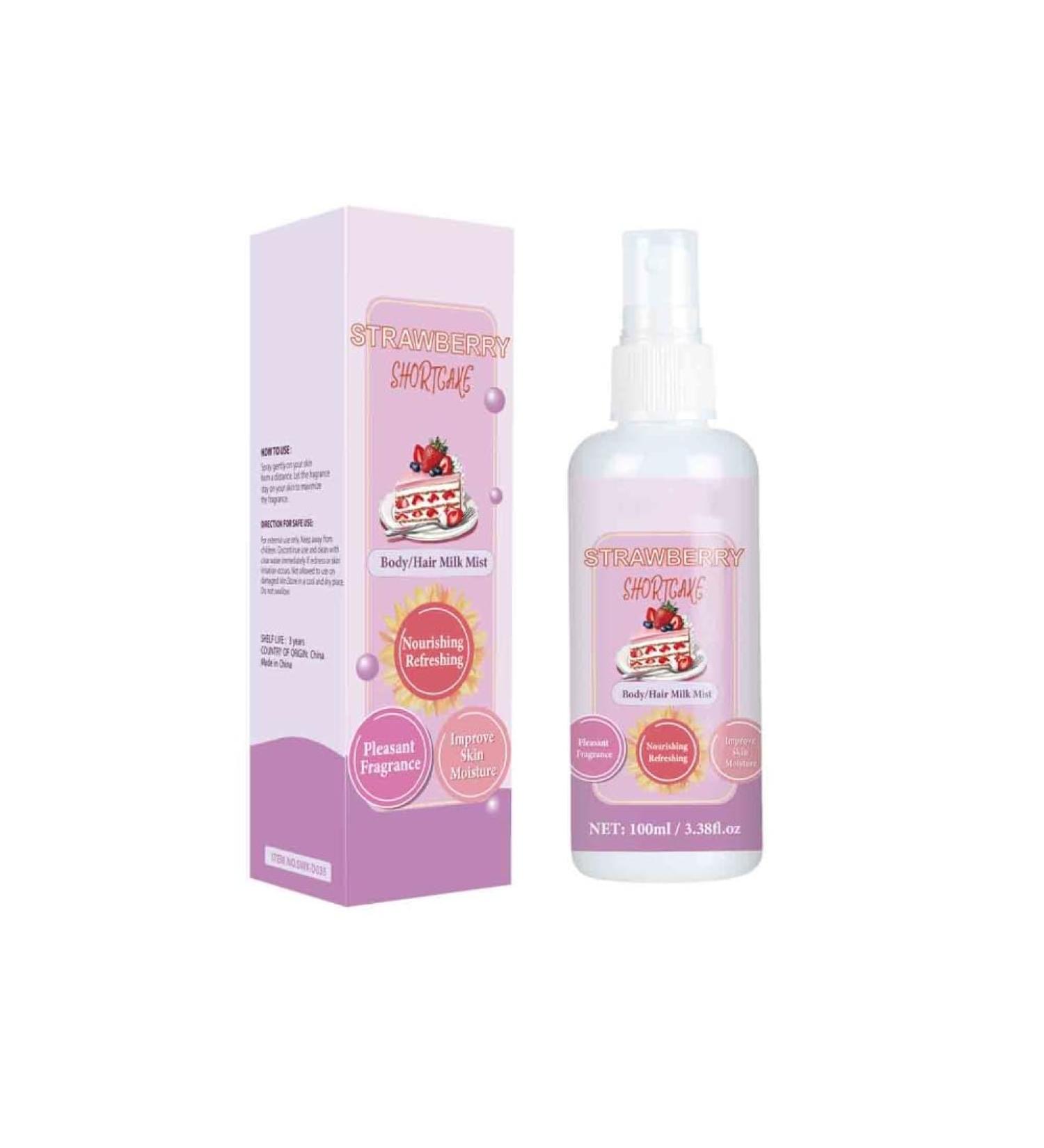 3PCS Sweet Body Milk Mist Long Lasting Hydration Moisturizing Skin Brightening Smooth Refreshing Body Mist Perfume - Buy Online on GoSupps.com