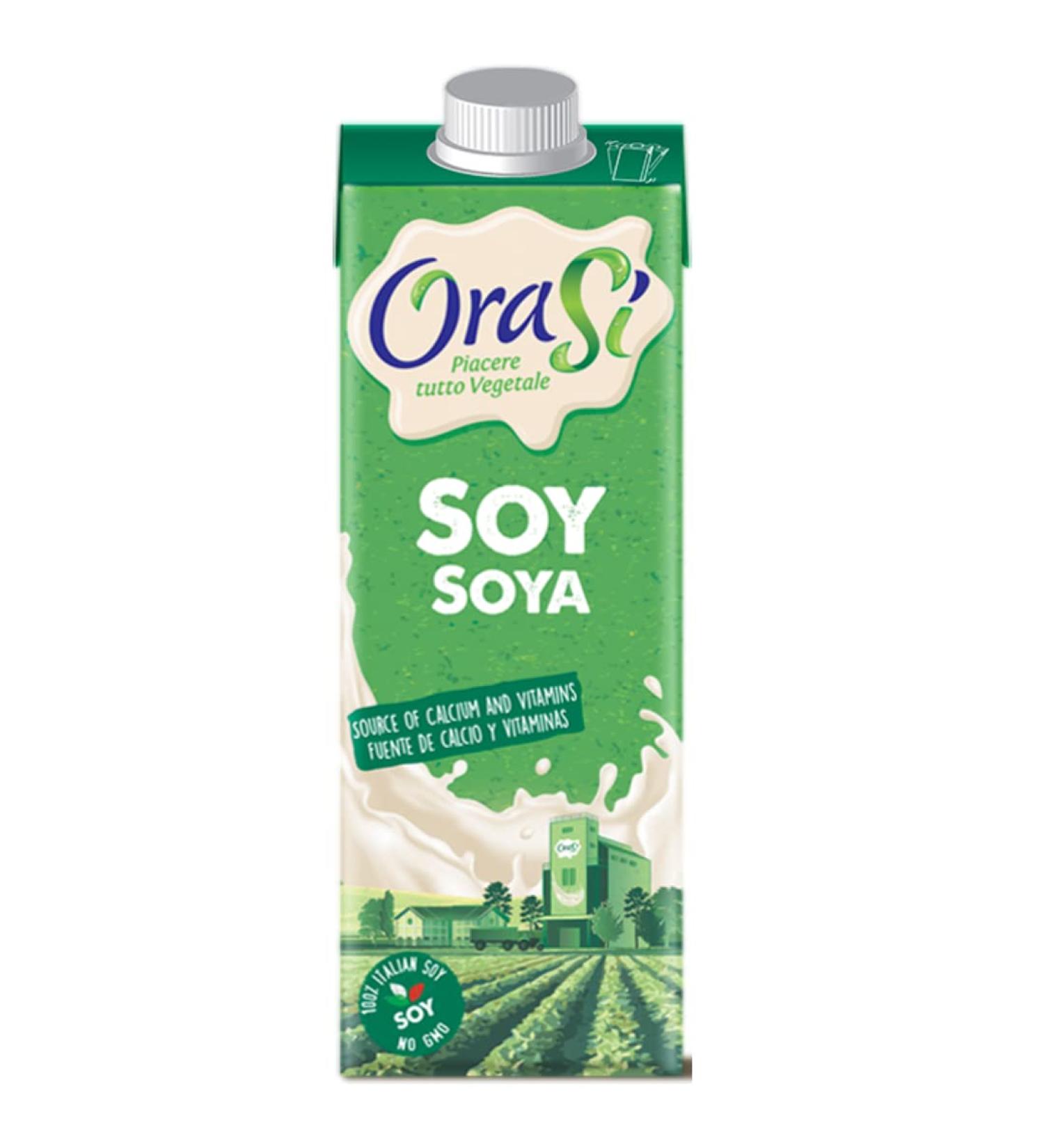 OraSi Soy Milk 1lt x 5 pack