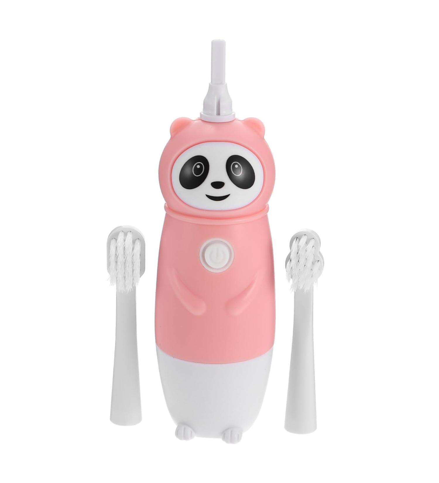 Gatuida Kids Electric Toothbrush Set - Travel-Friendly Pink Children's Dental Care Infant Tooth Cleaner 1 Pack - Buy Online on GoSupps.com
