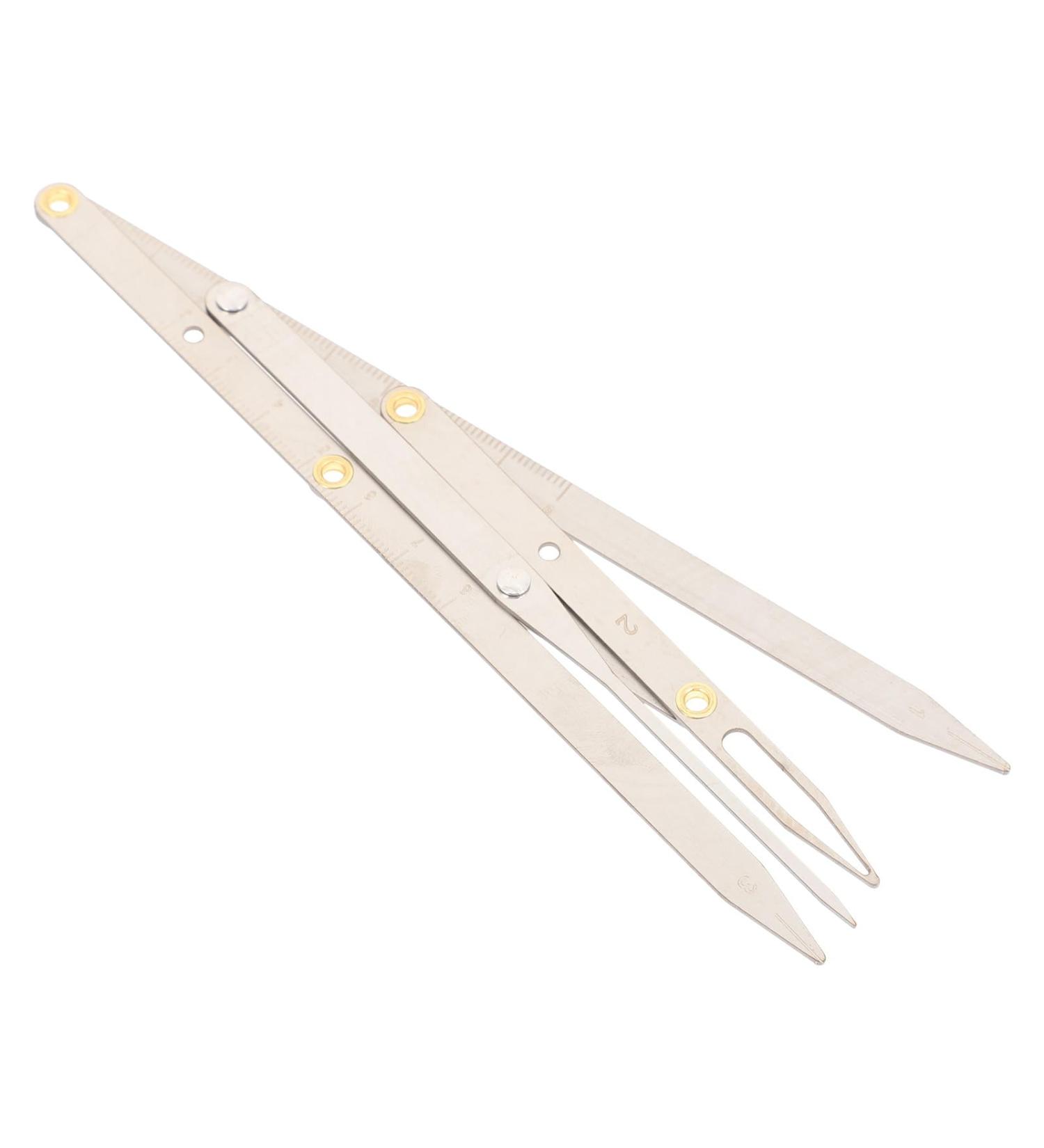 R gle Sourcils en Acier Inoxydable Coulissante Positionnement 3 Points Outil de Mesure Pr cise pour Microblading R gle de Mesure Bas e Nombre D'or pour Maquillage Argent - Buy Online on GoSupps.com