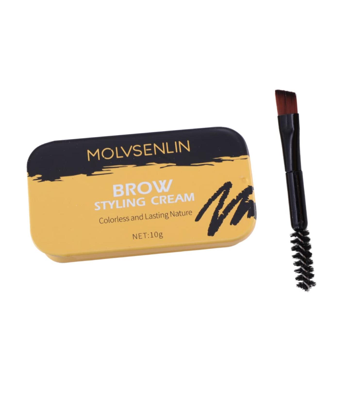 DOITOOL 2 Pcs Eyebrow Styling Cream Waterproof Suit Metal Hairpin Stick Eyebrow Makeup Lip Gloss Pearlescent - Buy Online on GoSupps.com