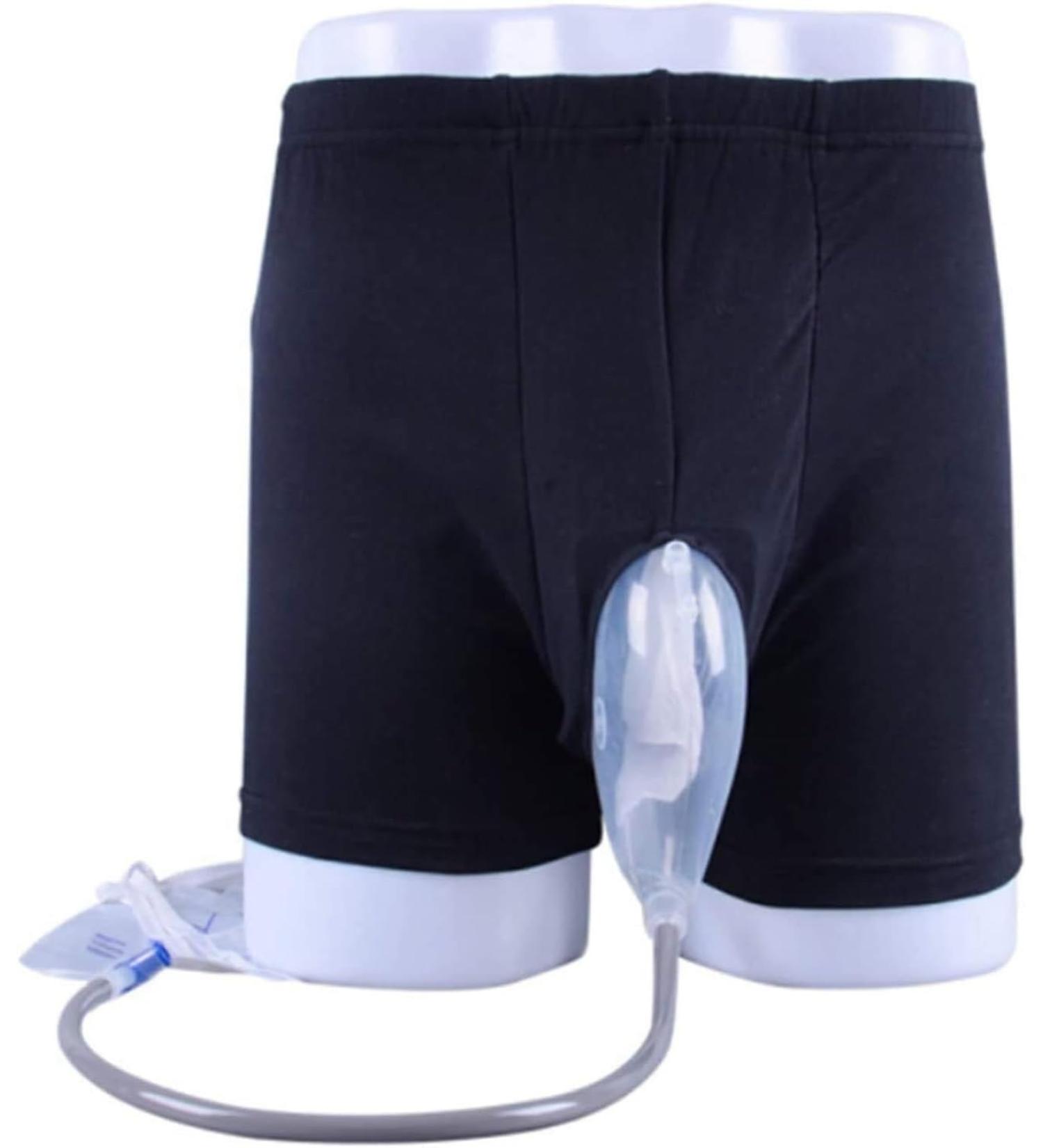 Wearable Urine Bag Incontinence Pants for Men Portable Leak Proof Urine Funnel Urine System Holder Bag Spill Proof Collector Urinary Drainage Stabilizatio Device Urine Collector (Size : Small (52-76 Small (52-76cm) - Buy Online on GoSupps.com