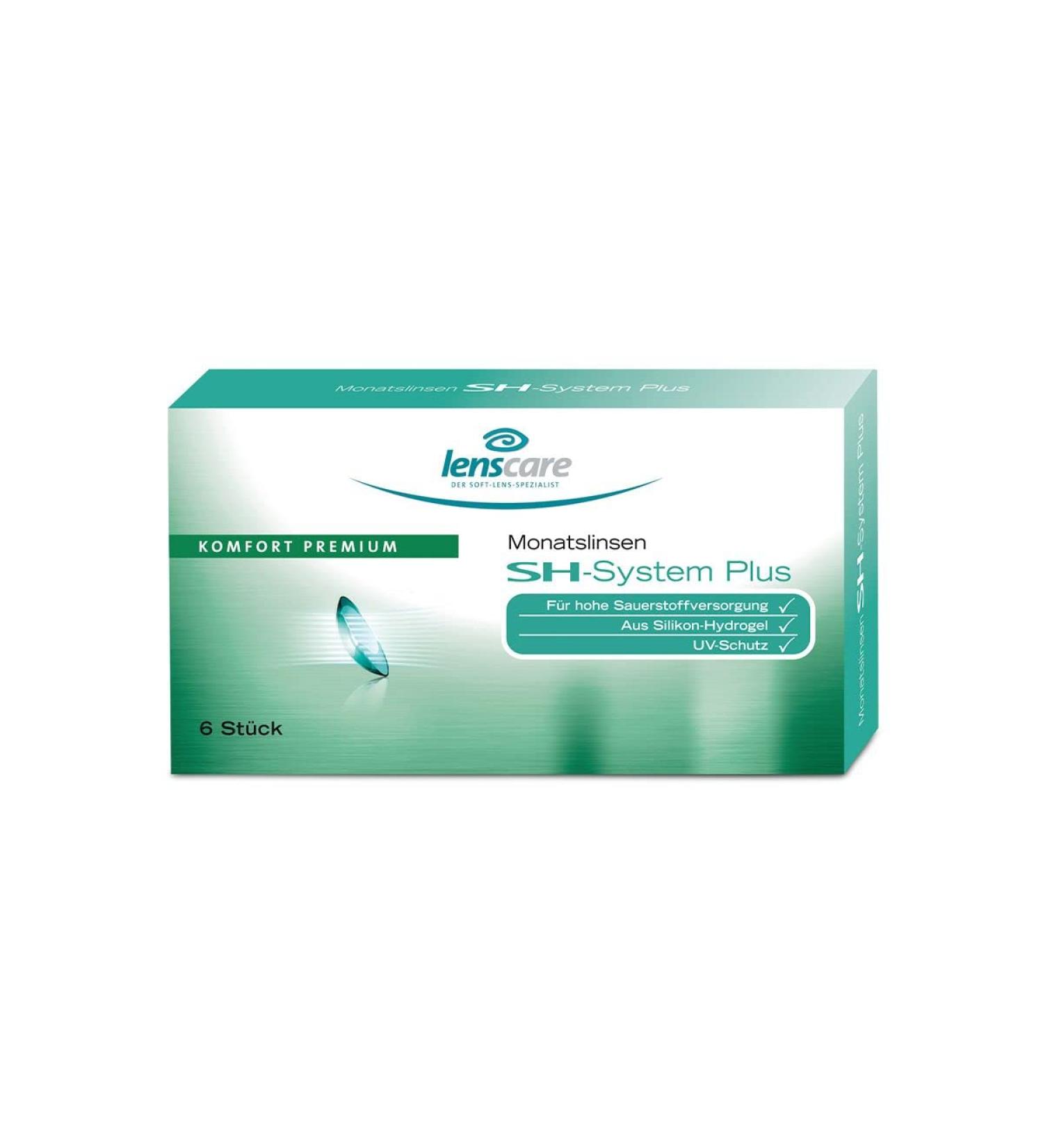 Buy SH-System Plus Monthly Lens -1 Piece BC 8.4mm DIA 14.2mm -7.50 Diopters | International Shipping Available - Buy Online on GoSupps.com