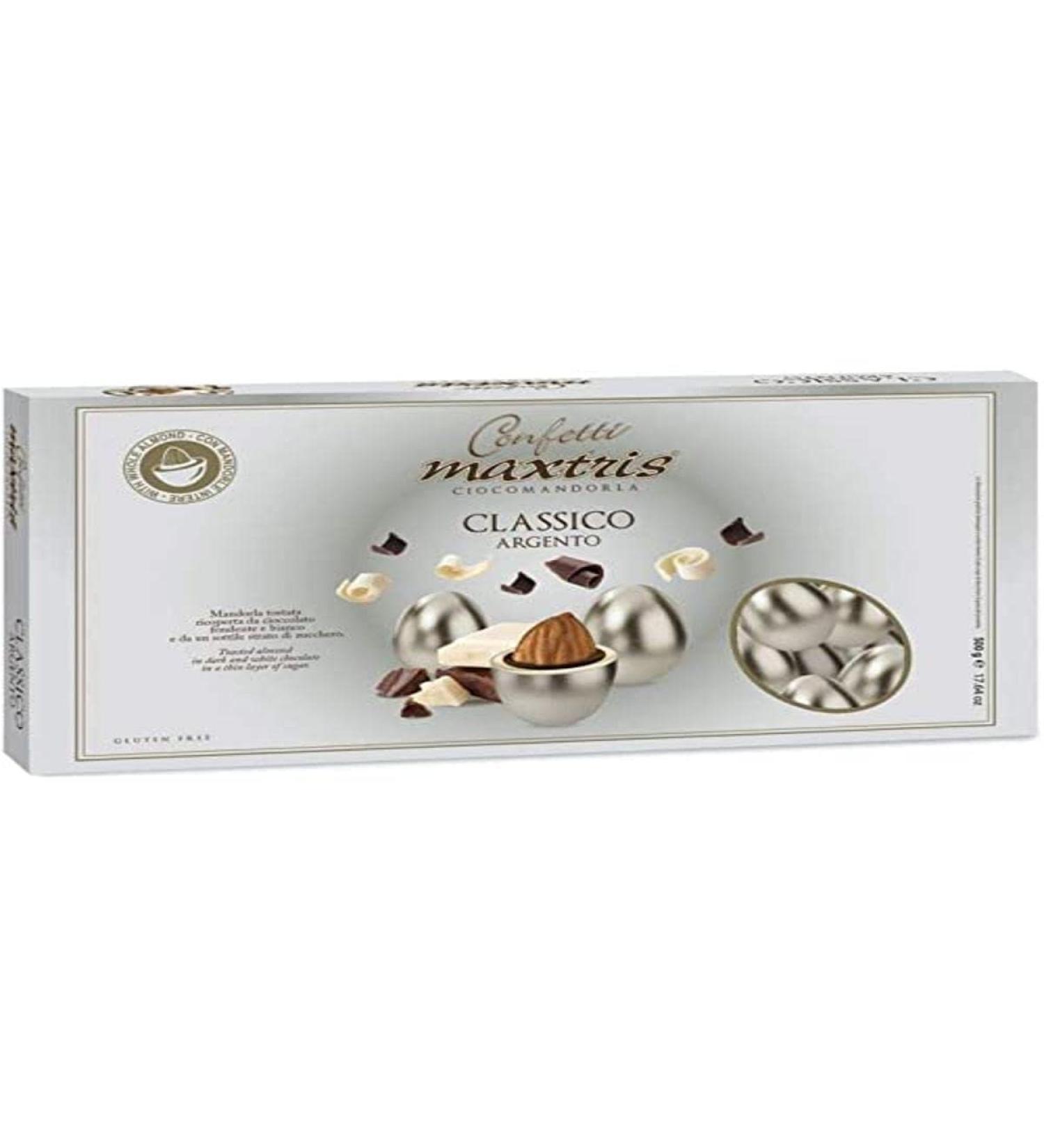 Confetti Maxtris MAXTRIS CONFETTI CLASSIC SILVER BOX 500g