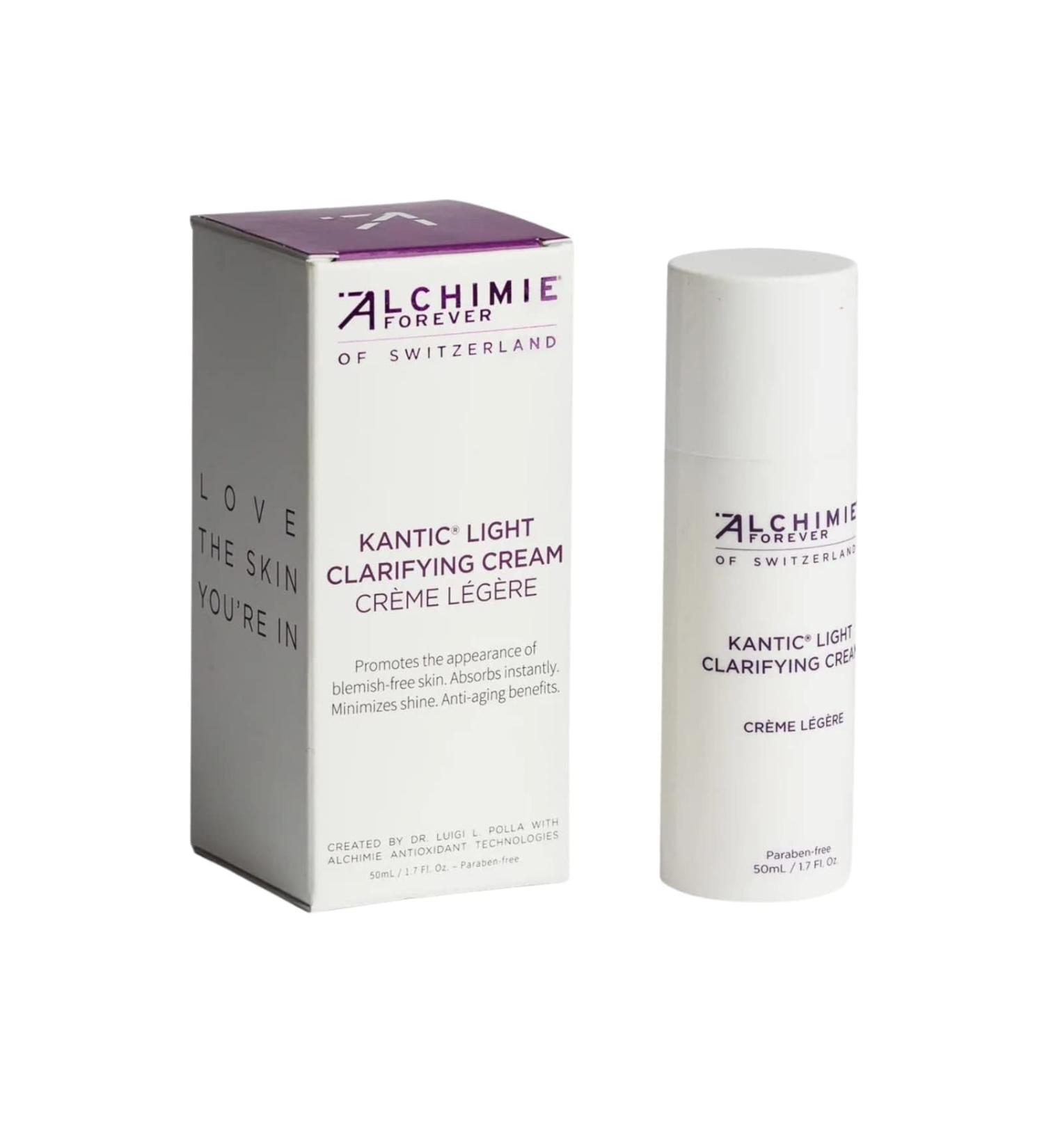 Alchimie Forever Kantic Light Clarifying Cream - Benzene-Free Anti-Aging Moisturizer for Blemish & Acne Prone Skin | 1.7 fl oz - Buy Online on GoSupps.com