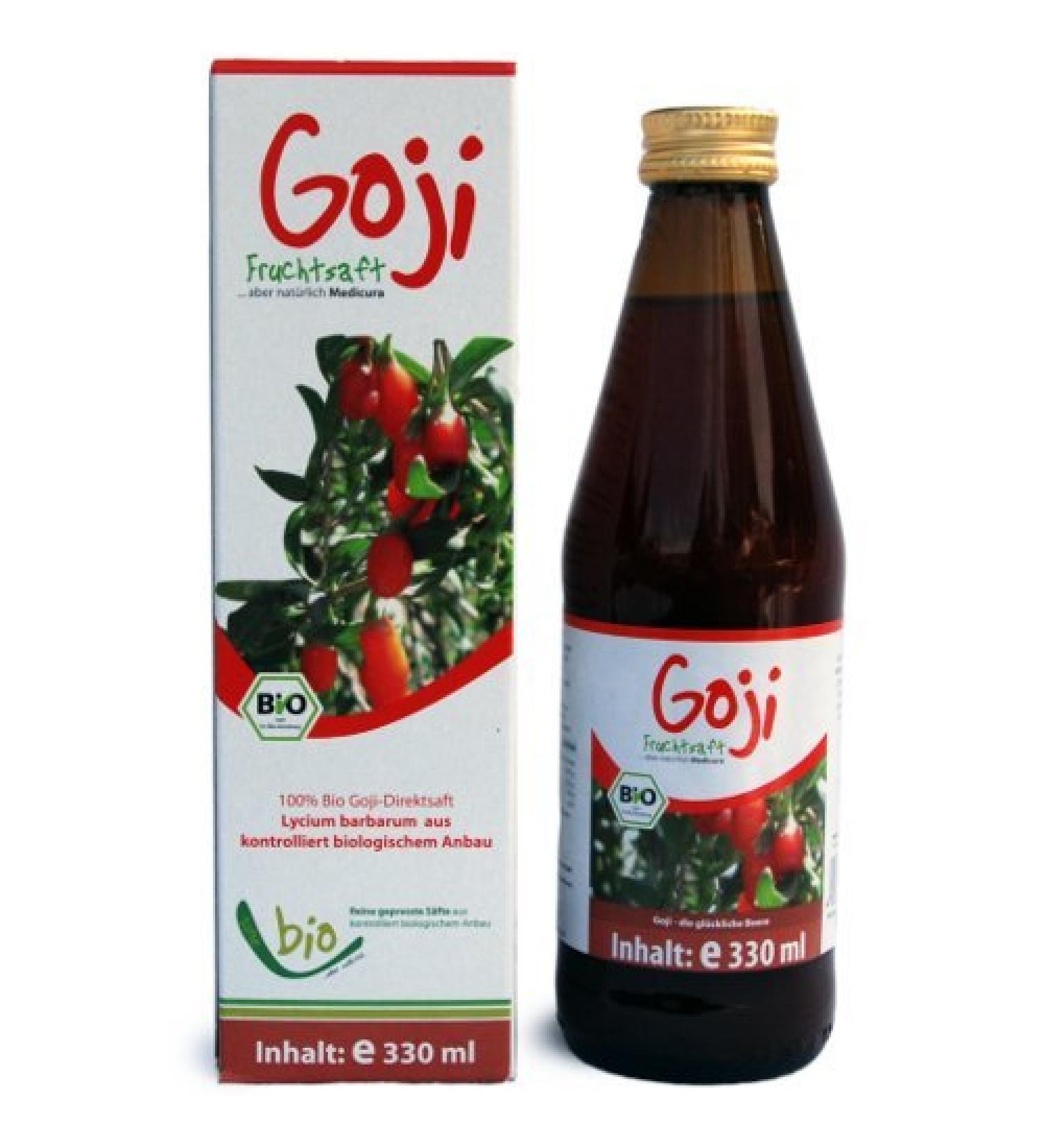  ASPER M HLE Bio Goji Saft - 100% - Glass Bottle 330ml - Buy Online on GoSupps.com