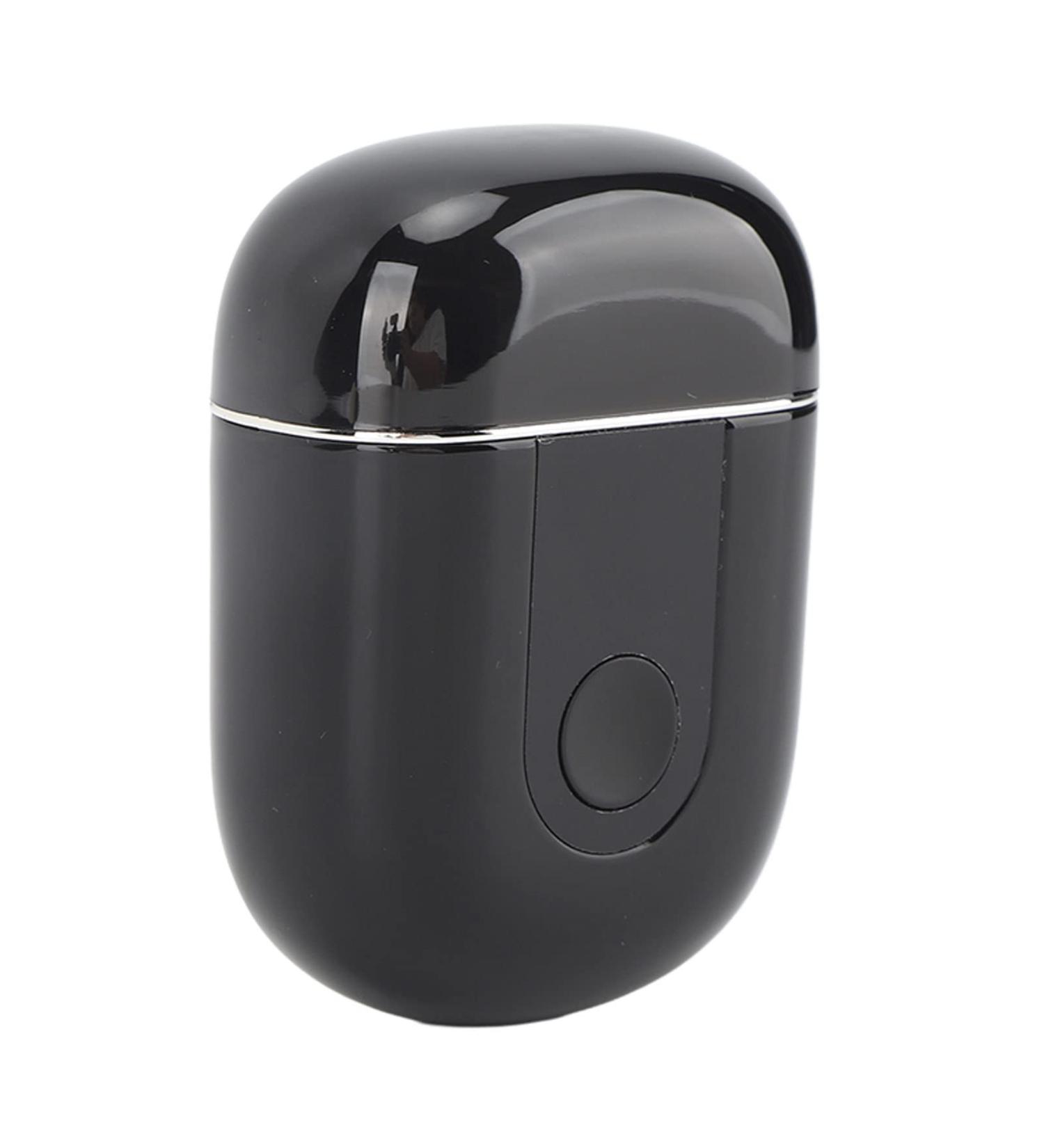Buy Portable Double Headed Beard Clipper - Mini Trimmer Type C Charging IPX6 Waterproof for Travel - Black - Buy Online on GoSupps.com