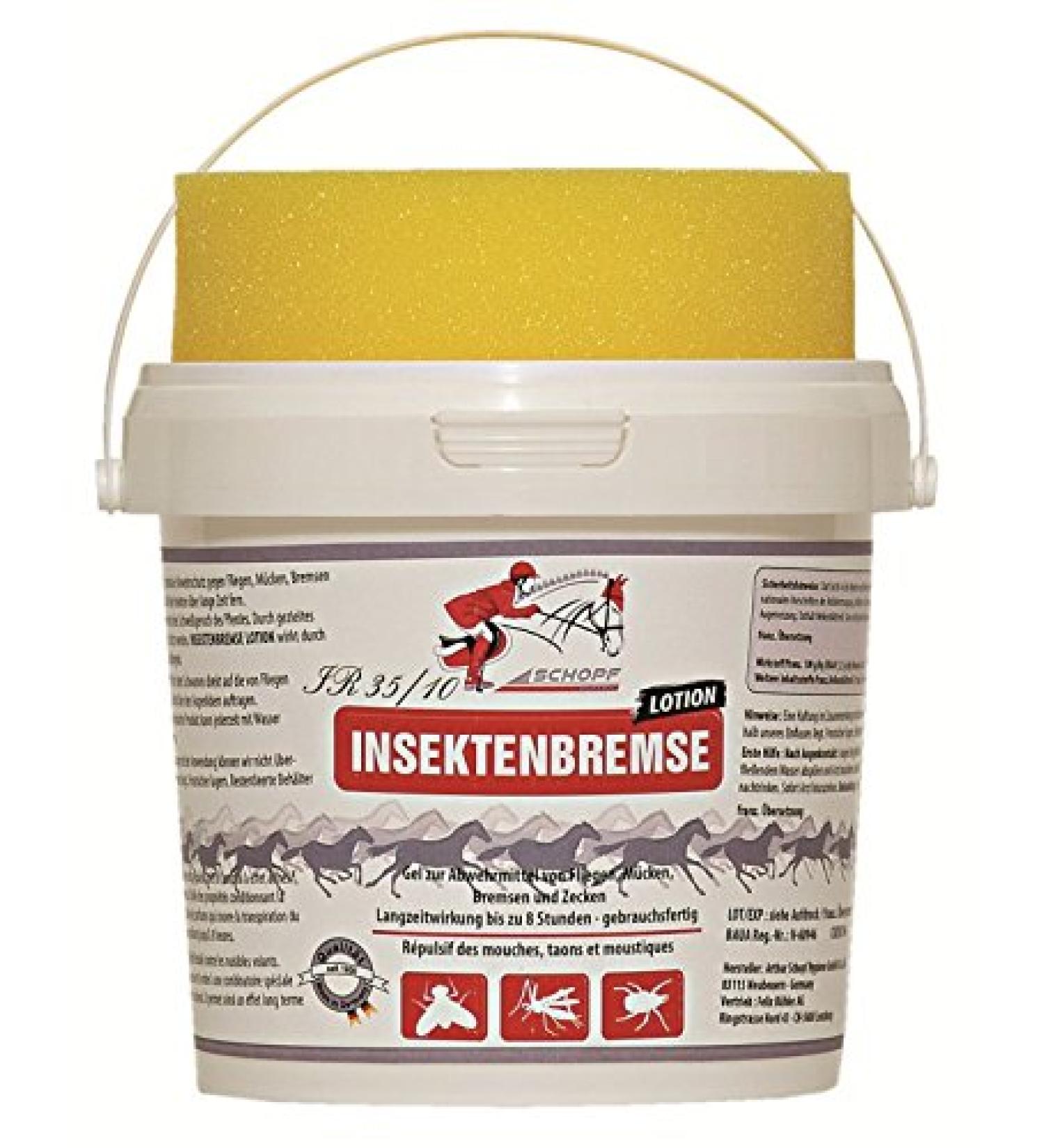 SCHOPF 302051 Horses fly repellent gel with long-lasting effect 750 ml