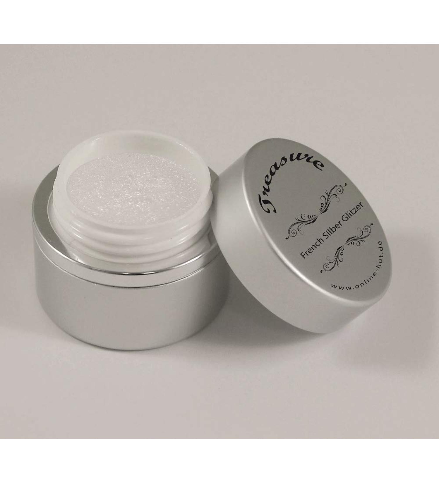 Treasure French gel silver glitter 50 ml