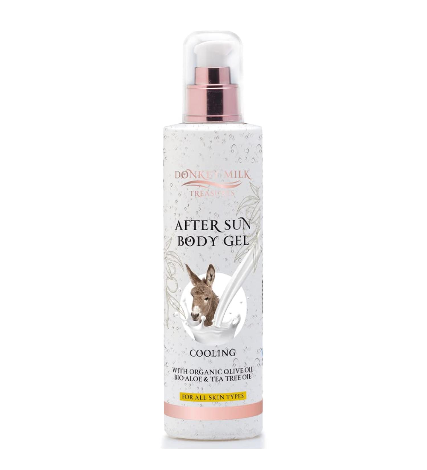 After Sun Body Gel Donkey Milk Treasures Cooling 250 ml Pharmaid