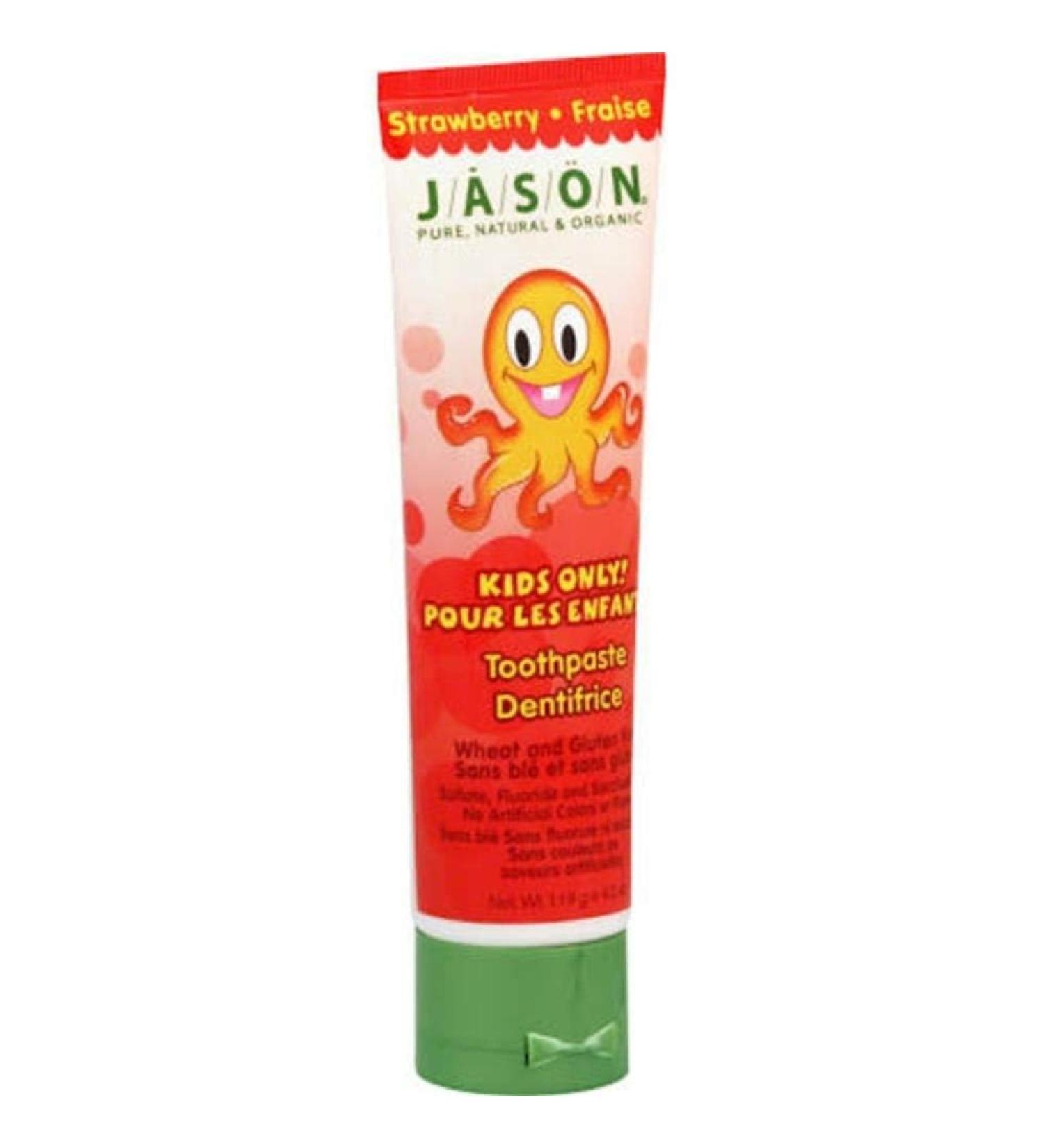 Jason Kids Only Toothpaste Strawberry - 4.2 oz