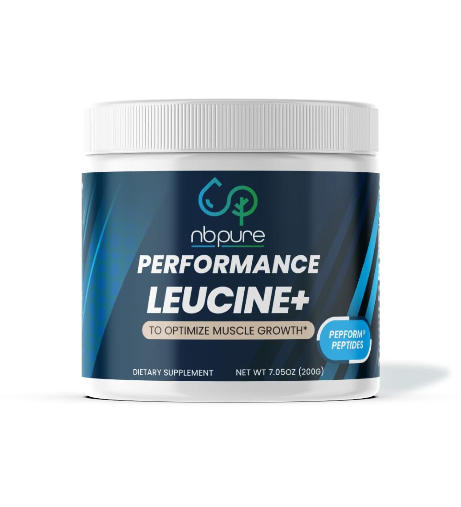 nbpure Performance Leucine+ | Essential PepForm Leucine Peptides for Muscle Building & Recovery International Shipping Available - Buy Online on GoSupps.com