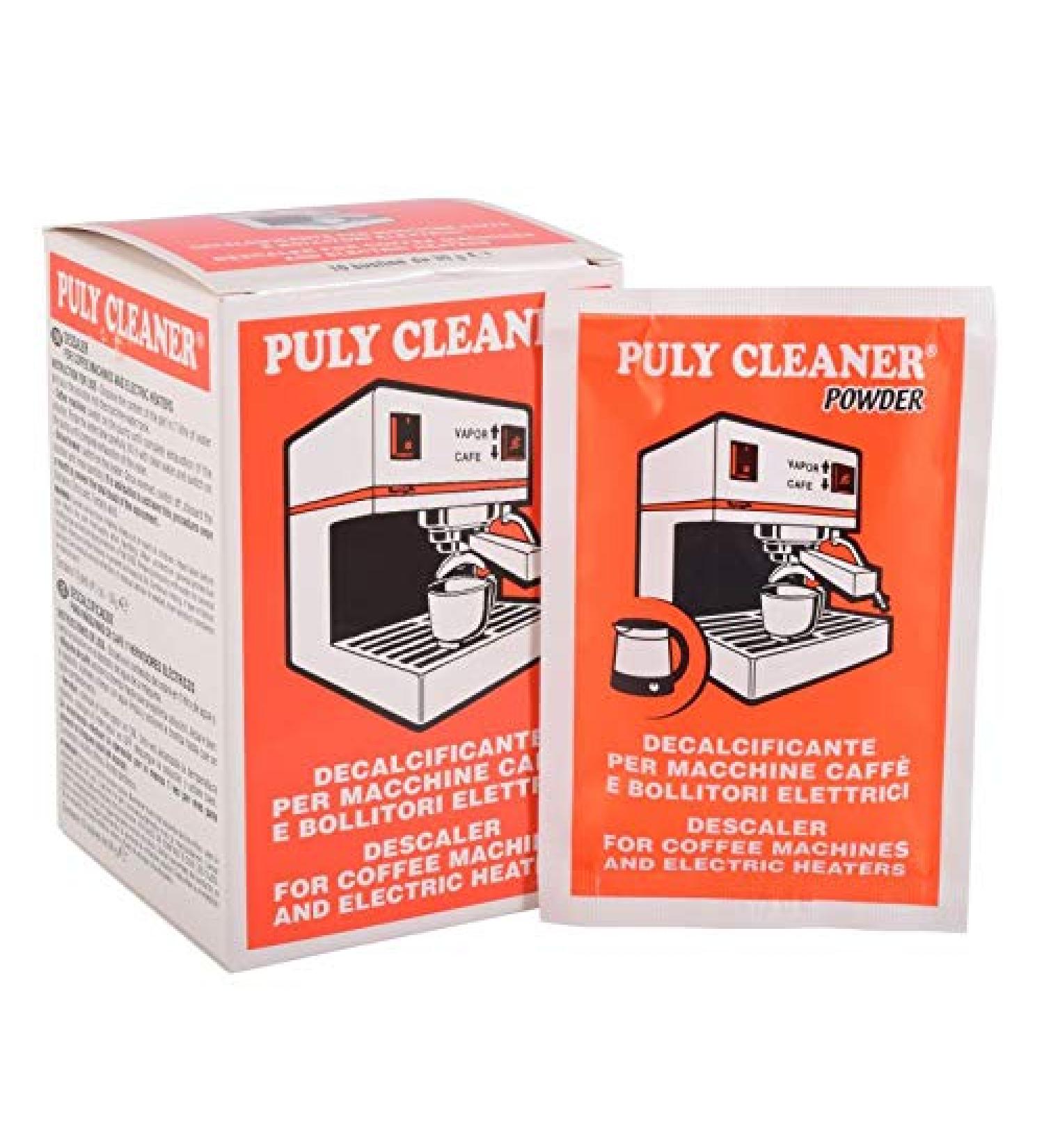 Puly Cleaner Descaler Powder 2 x (10 Sachets of 30g)
