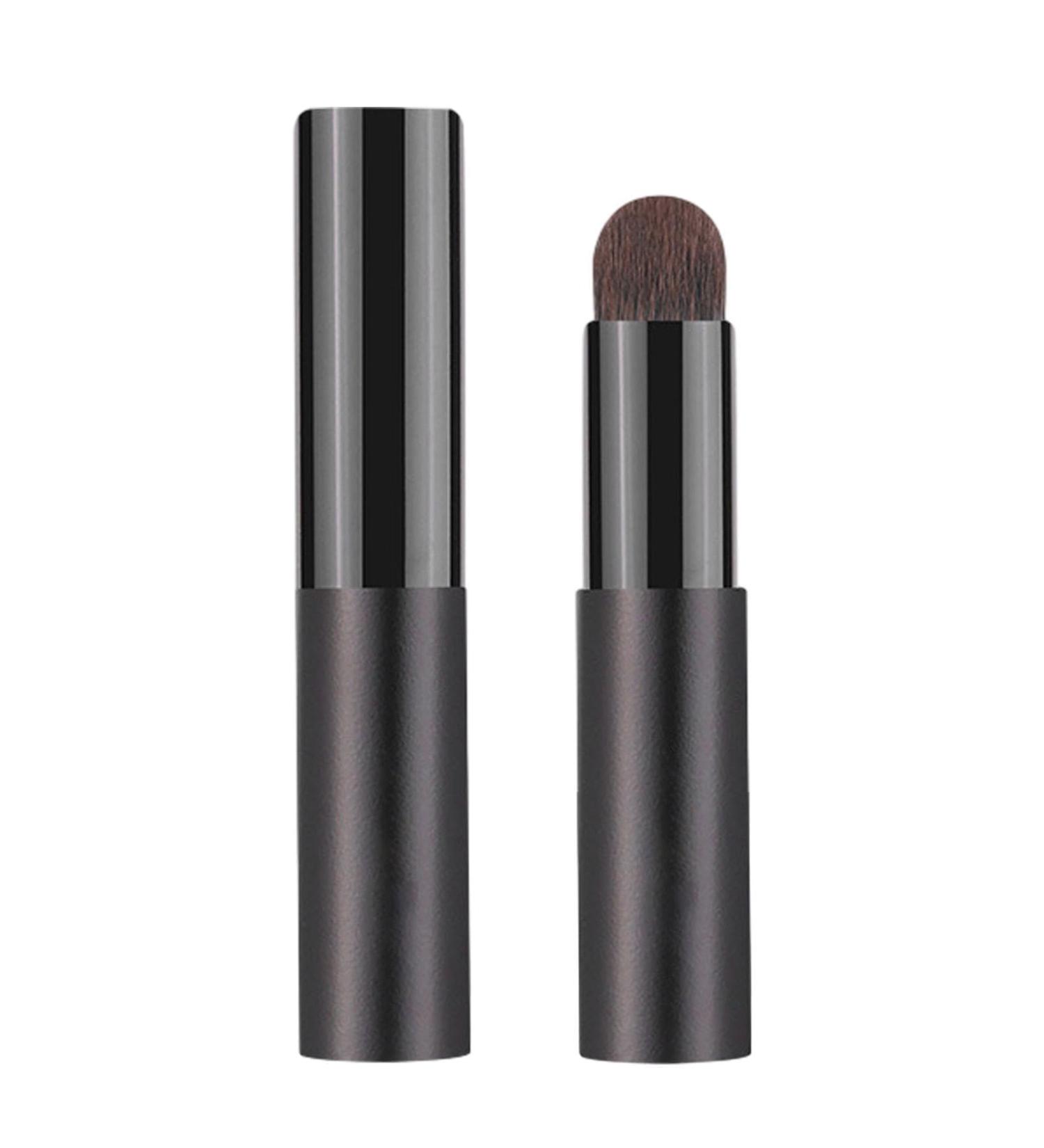 Lip Brush for Lipstick Professional Makeup Brush with Lid - Portable Brush Lip Gloss Makeup Brush Makeup Applicator Eyeshadow Brush for Women Girls - Buy Online on GoSupps.com