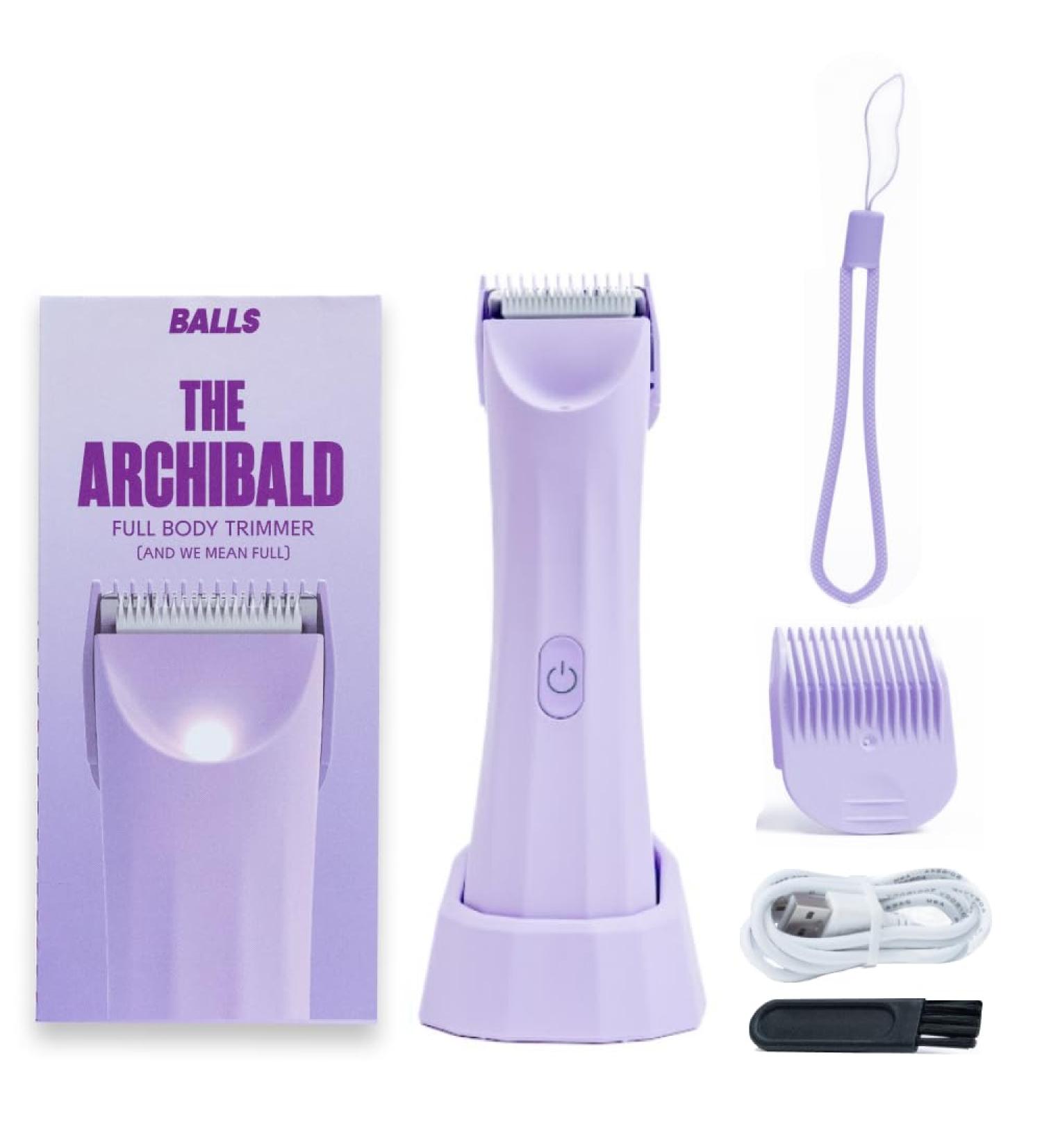 BALLS Bikini & Intimate Shaver V3 for Her - Waterproof Cordless & Anti-Cut Design - Shop Purple! - Buy Online on GoSupps.com