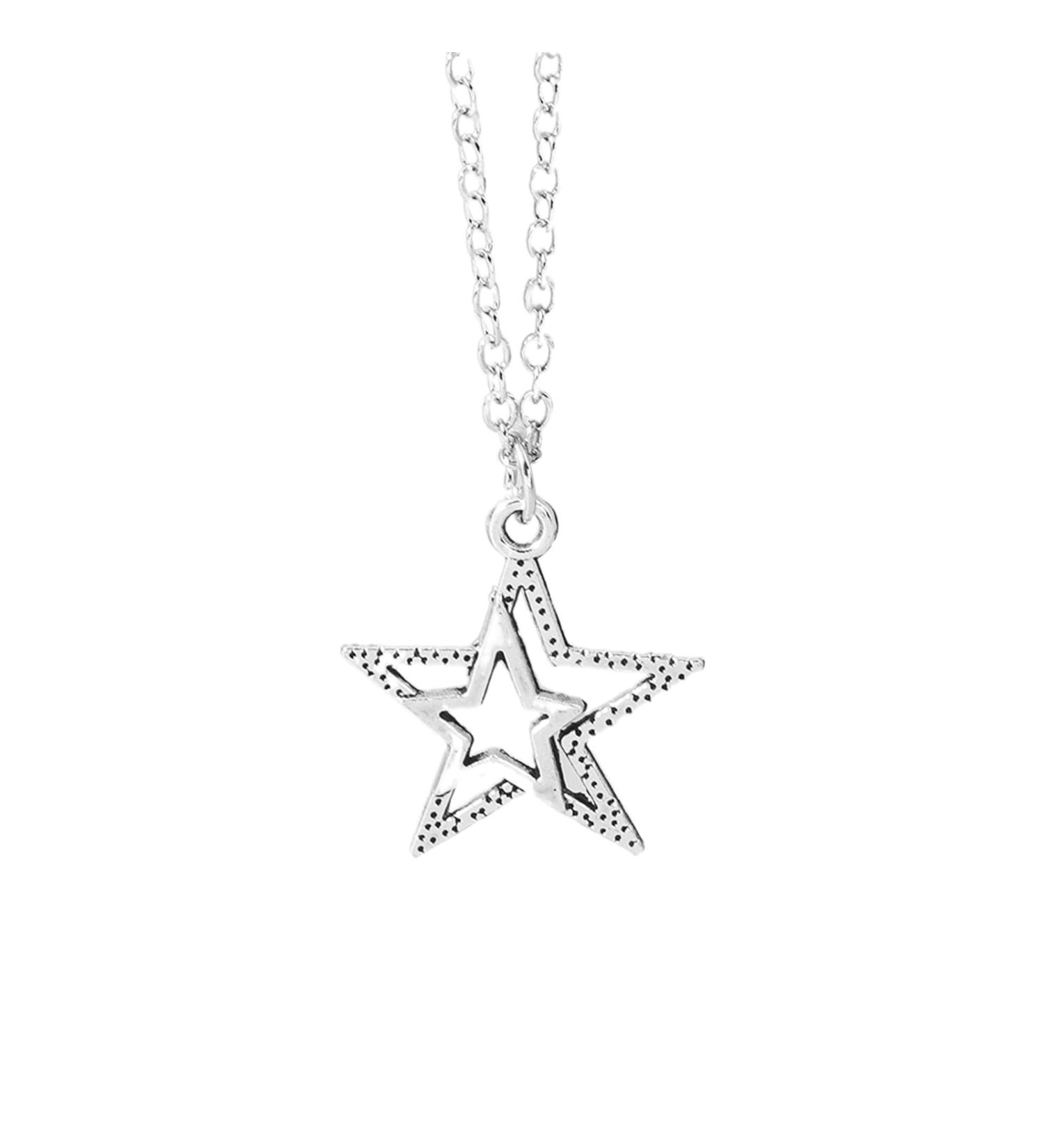 Shop Oralgo's Elegant Star Trailer Necklace - Stylish Alloy Collarbone Chain for Everyday Wear - Buy Online on GoSupps.com