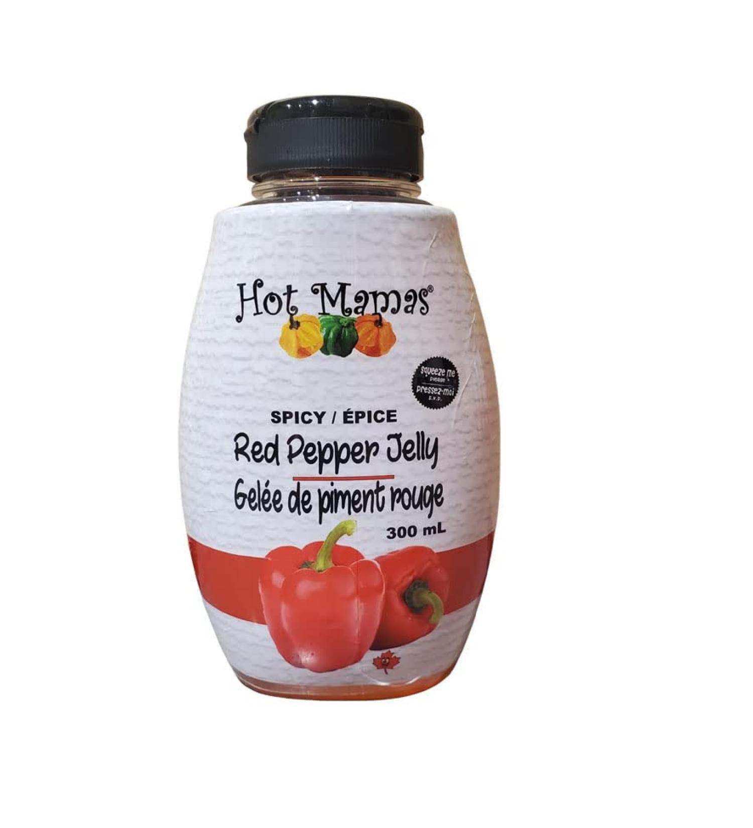 Hot Mamas Spicy Red Pepper Jelly in Squeezable Bottle 300ml - Buy Online on GoSupps.com