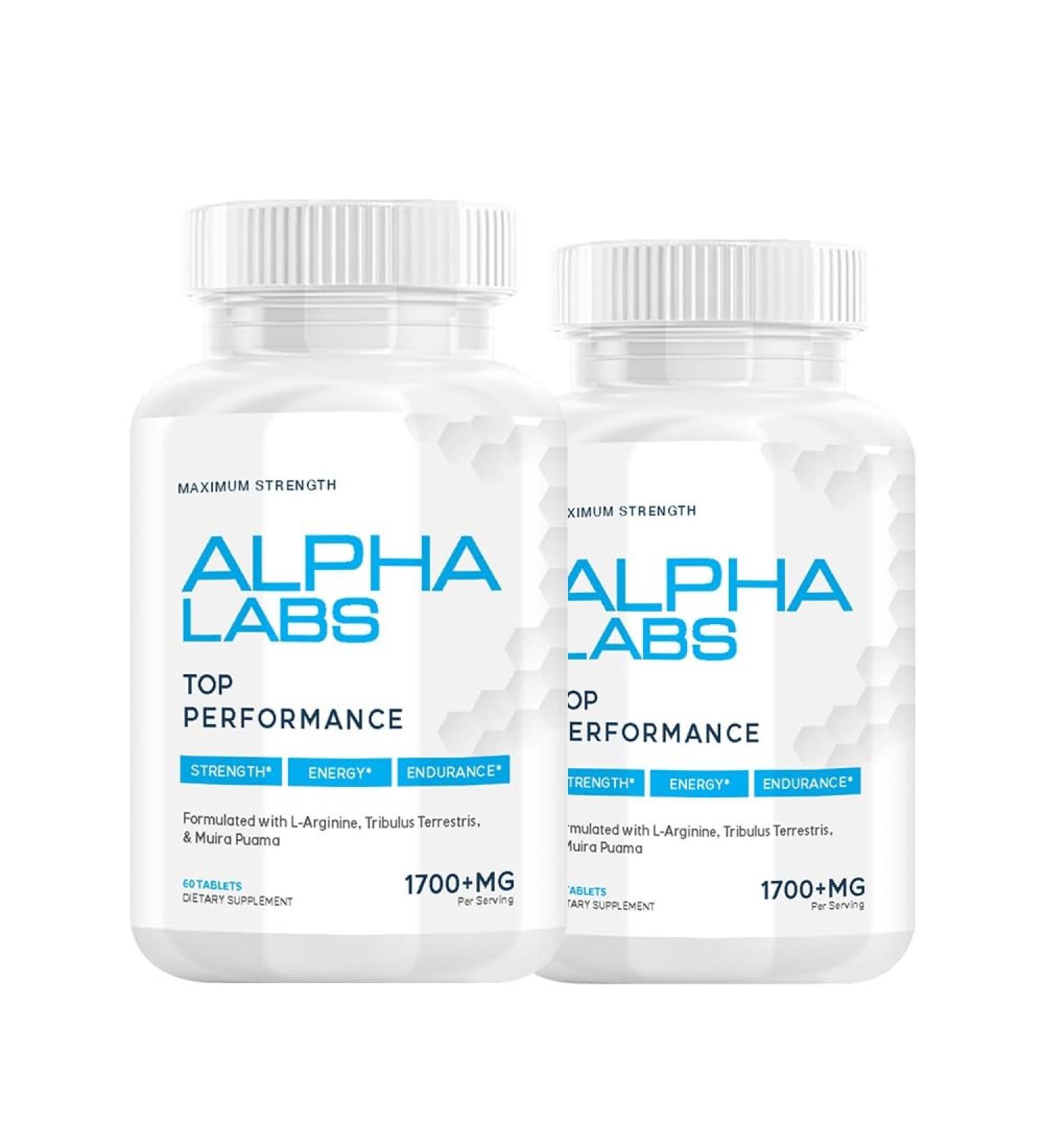 nutradash (2 Pack) Alpha Labs Supplement for Men - Alpha Labs Capsules