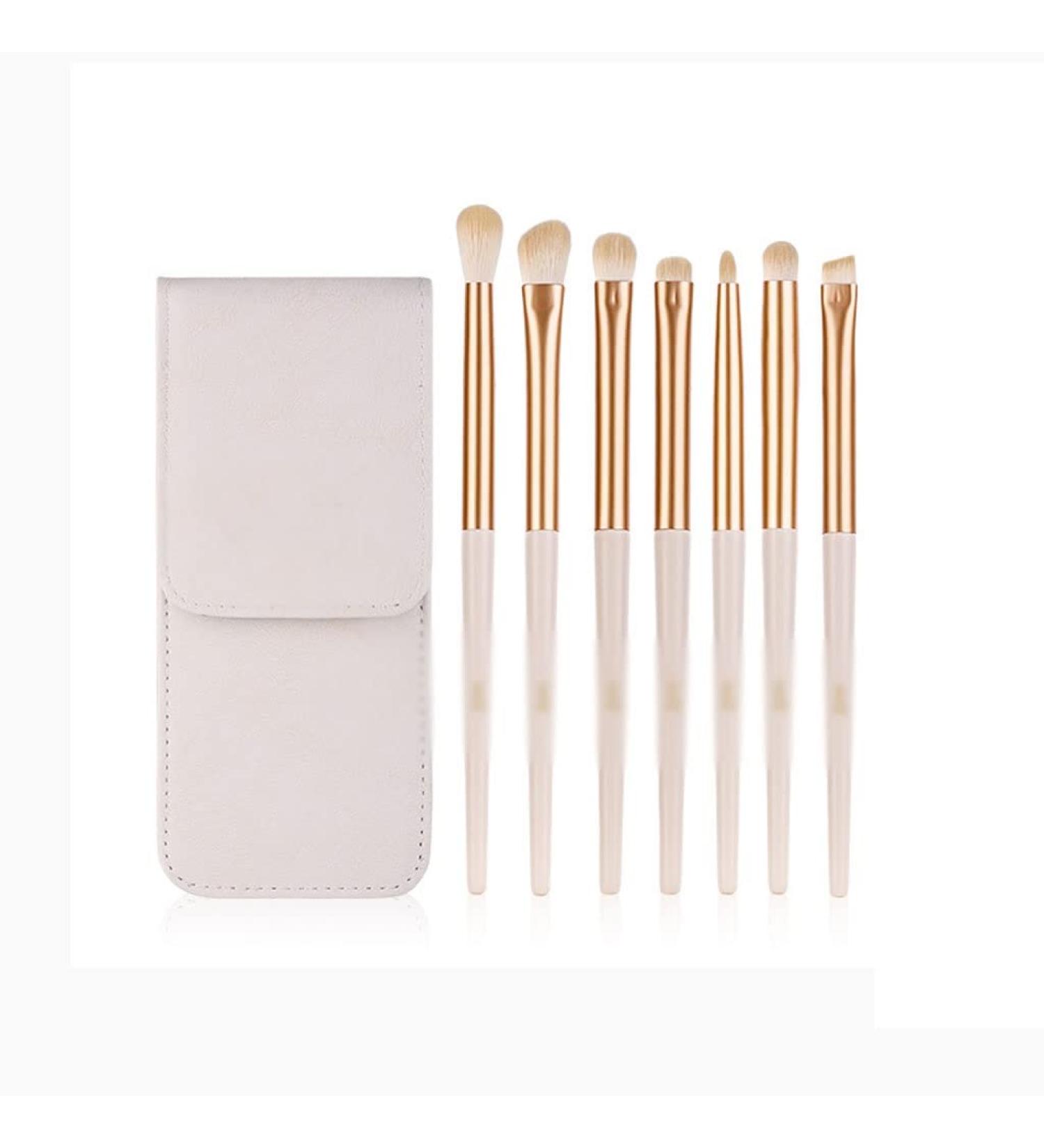 DFHBFG 7 Eyeshadow Brushes Set - Premium Eye Makeup Smudging & Liner Tools for Flawless Application - Buy Online on GoSupps.com