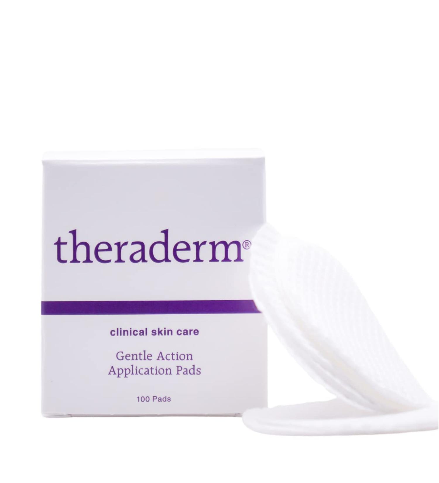 Theraderm Gentle Action Application Pads - Skin-friendly Exfoliating Pads for Clearer Skin - Buy Online on GoSupps.com