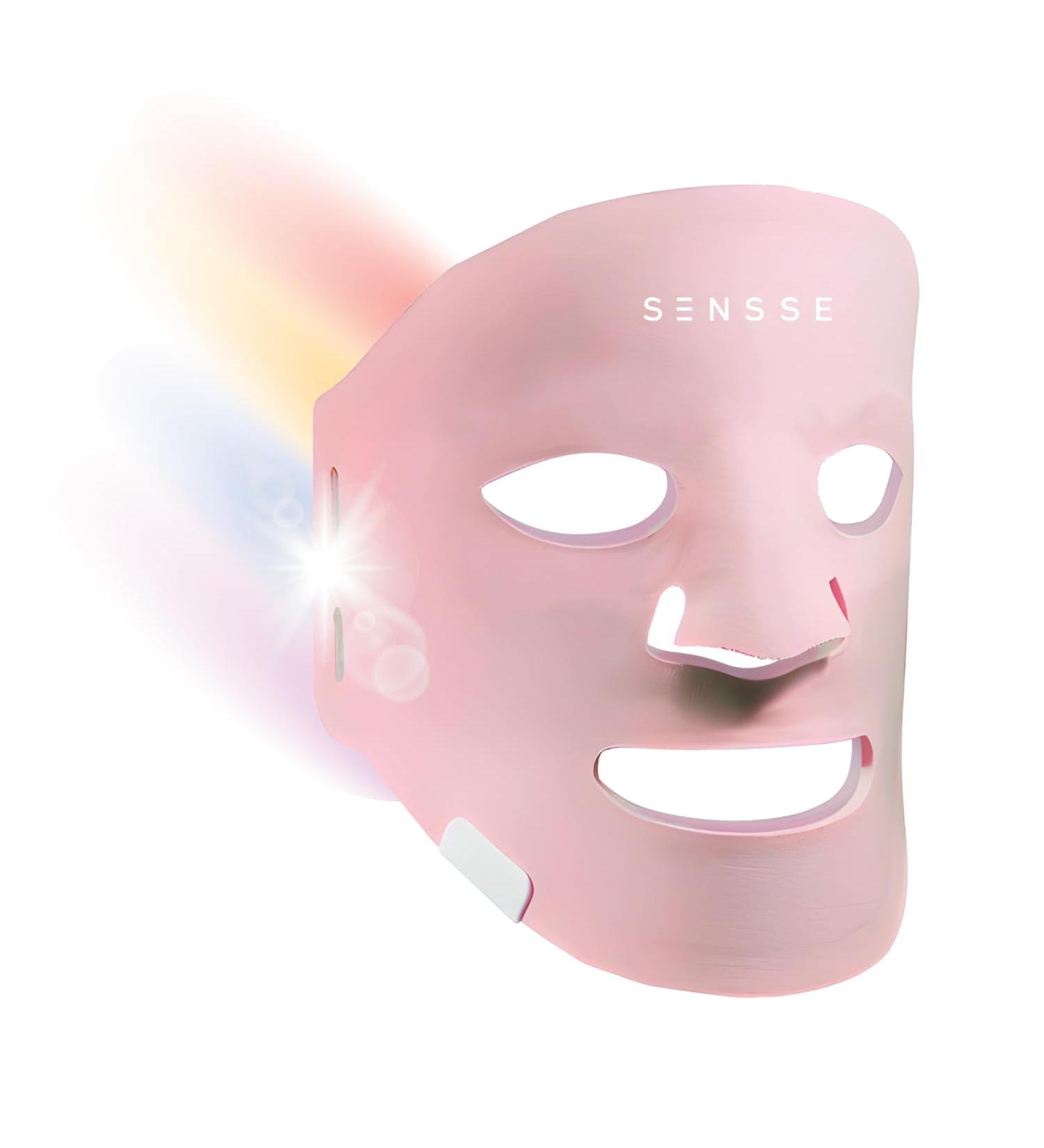 SENSSE Professional LED Mask | Soft & Flexible High Grade Silicon For Safe and Comfortable Use For Any Face Shape LED Face Mask - Buy Online on GoSupps.com
