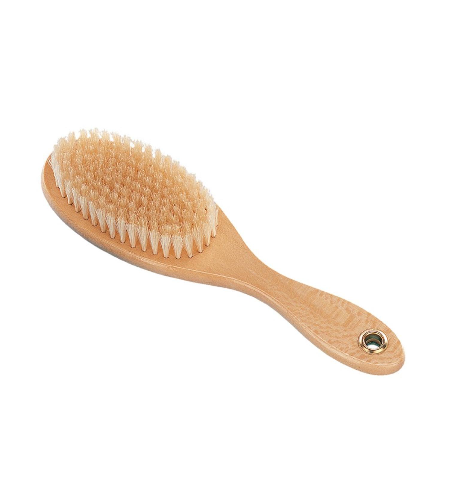 Nobby 72628 Nature Line cat brush with natural hair 1 piece (1 pack) beige