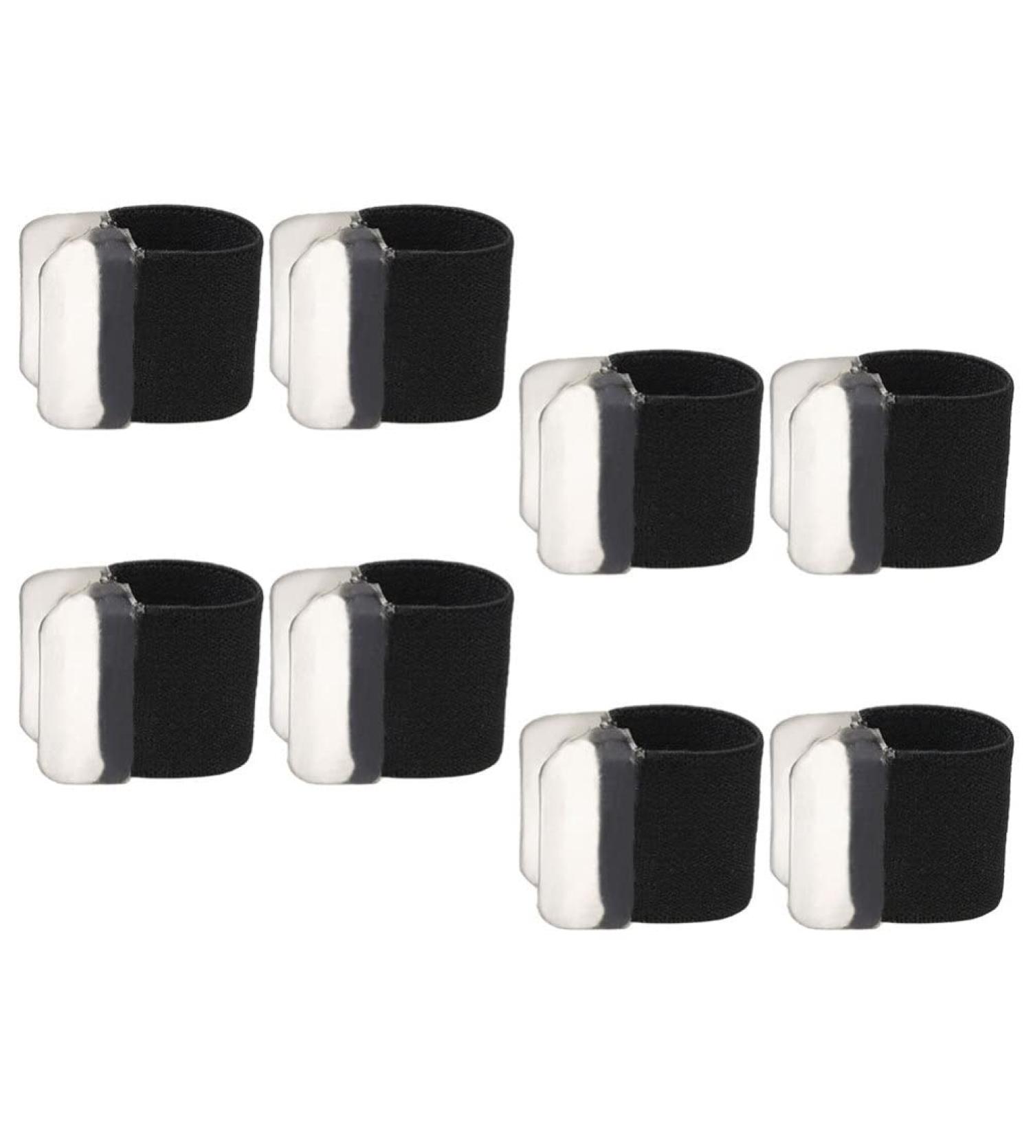 FOMIYES Soft Toe Separator Pedicure Toe Separators - 4 Pairs of Toe Spacers for Bunion Cushion and Alignment - 2.5x1.9cm - Buy Online on GoSupps.com