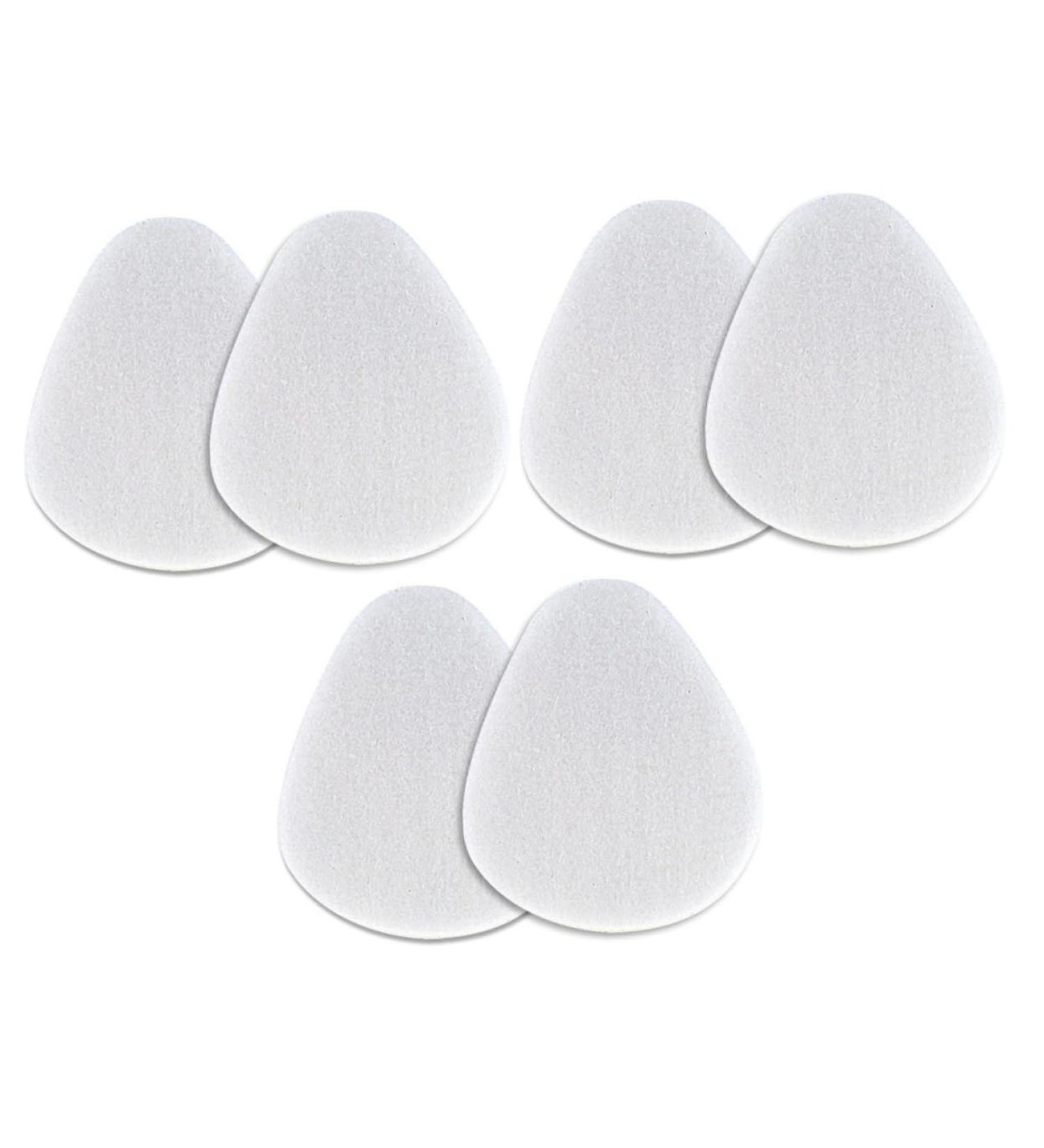 FRCOLOR 3 Pairs Adhesive Felt Metatarsal Foot Pads | Forefoot Cushion & Heel Support | Women s Cashmere Gel Insoles - 7x6cm - Buy Online on GoSupps.com