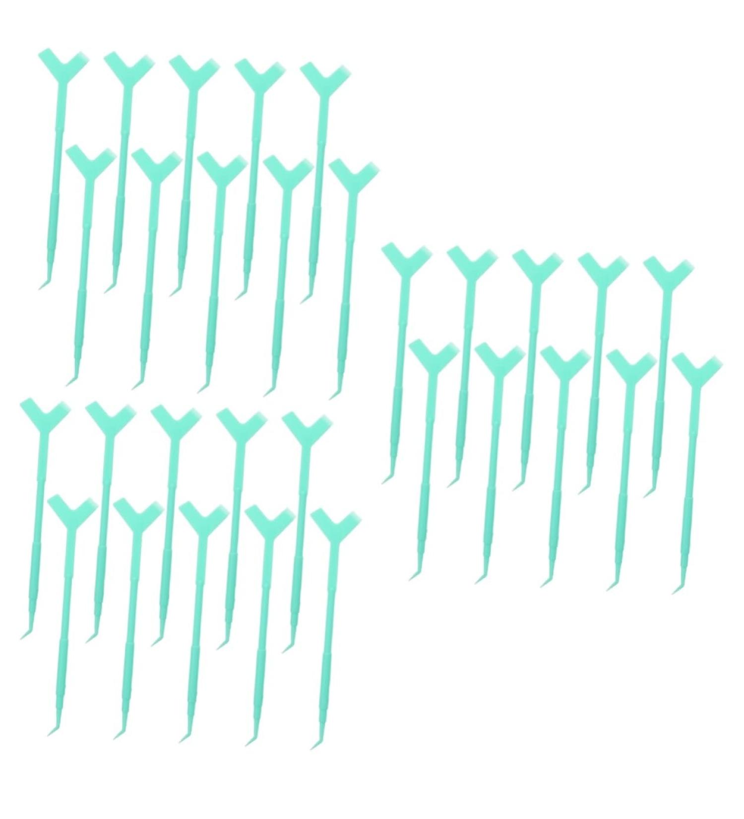 DOITOOL 30 Pcs False Eyelash Y-Shaped Brush - Perfect Lash Lift & Perm Tool for Stunning Eyelash Looks - Cosmetic Eyelash Guide & Mascara Applicator - Buy Online on GoSupps.com