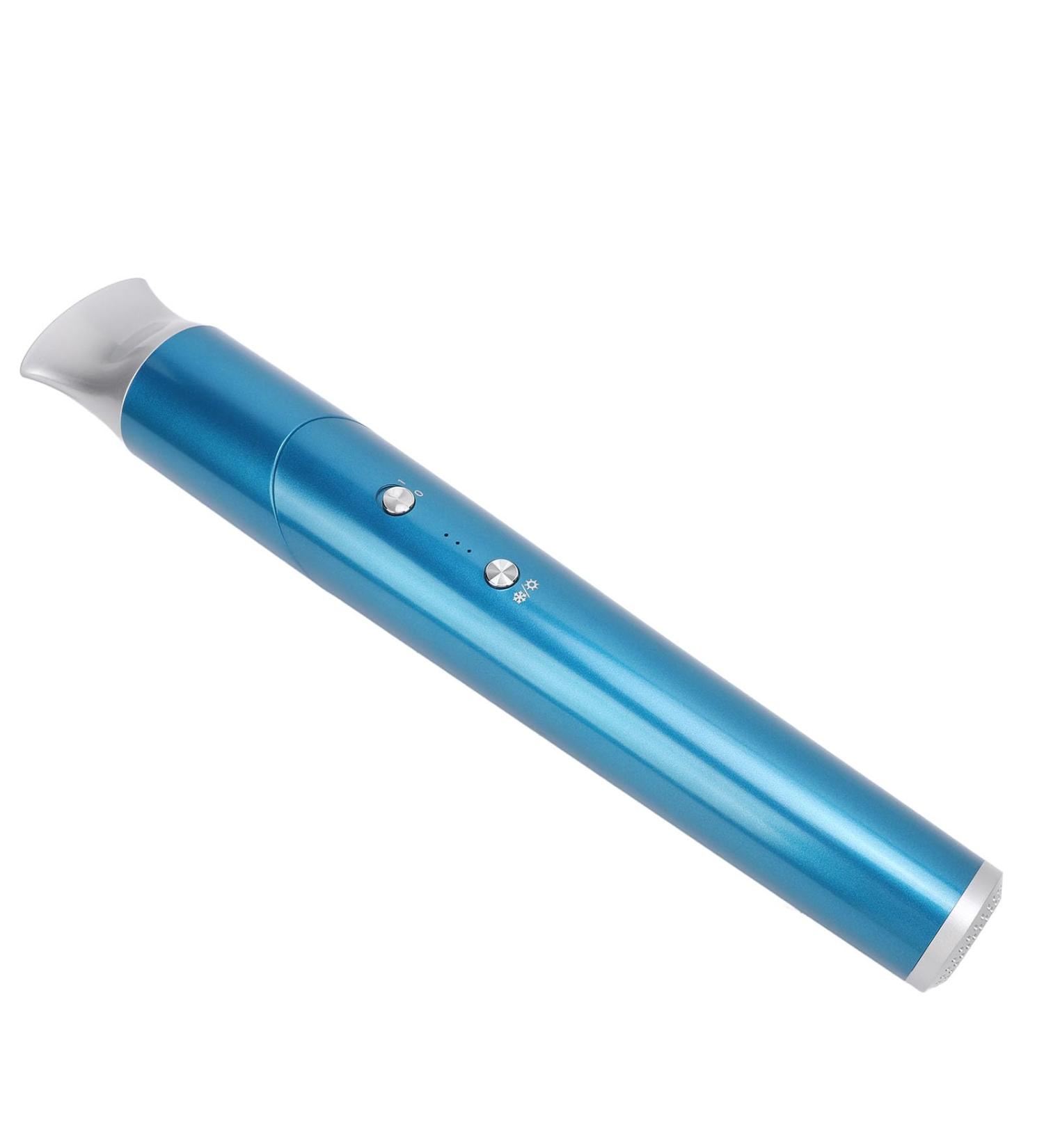 Travel Blow Dryer Rechargeable Hot Cold Air Adjustable Cordless Hair Dryer Quiet Negative Ion Function 360 Nozzles Foldable for Pet Care (Blue) - Buy Online on GoSupps.com