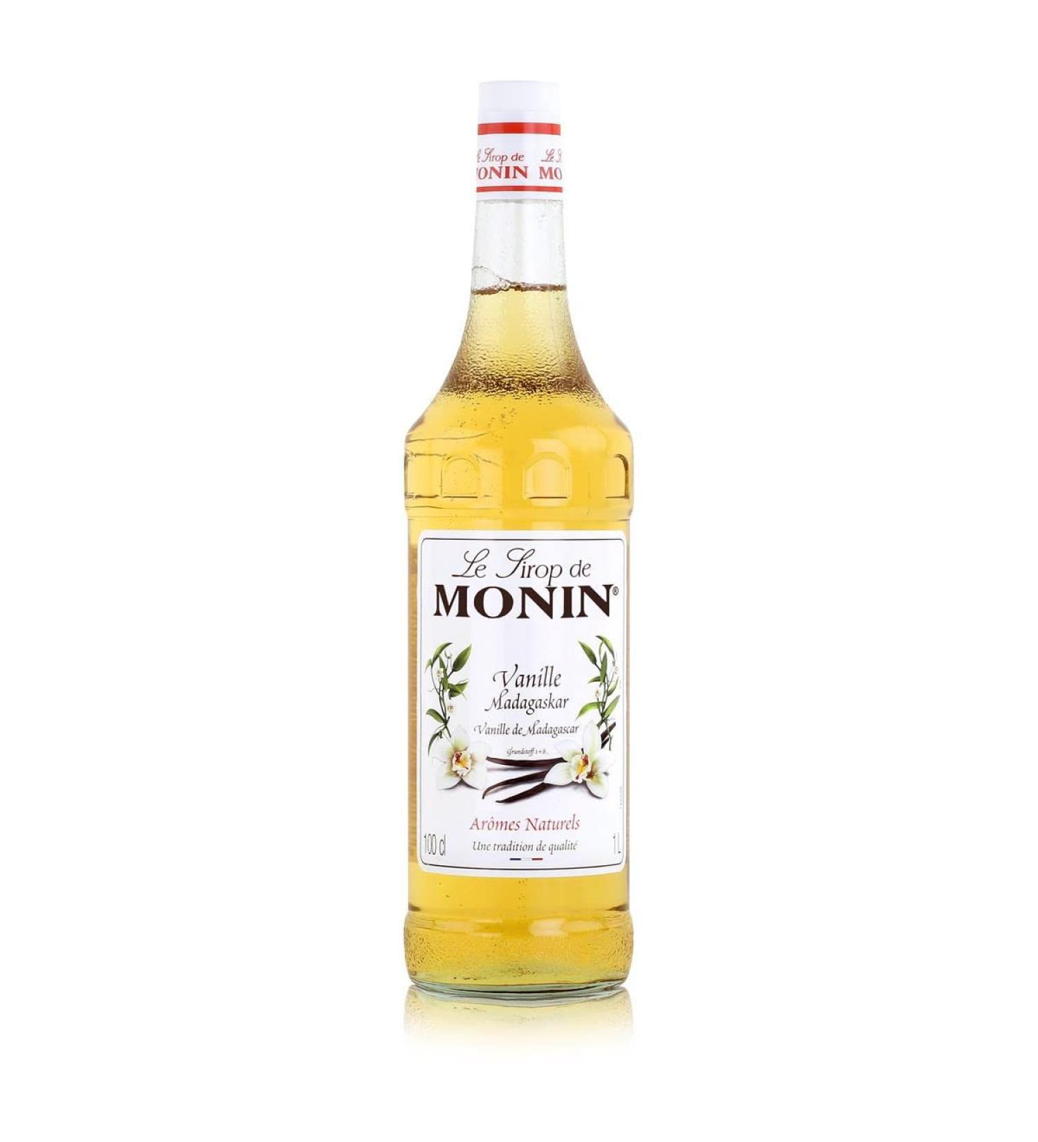 Buy MONIN Vanilla Syrup 1L - Premium Flavoring for Coffee Cocktails & Desserts | International Shipping Available - Buy Online on GoSupps.com