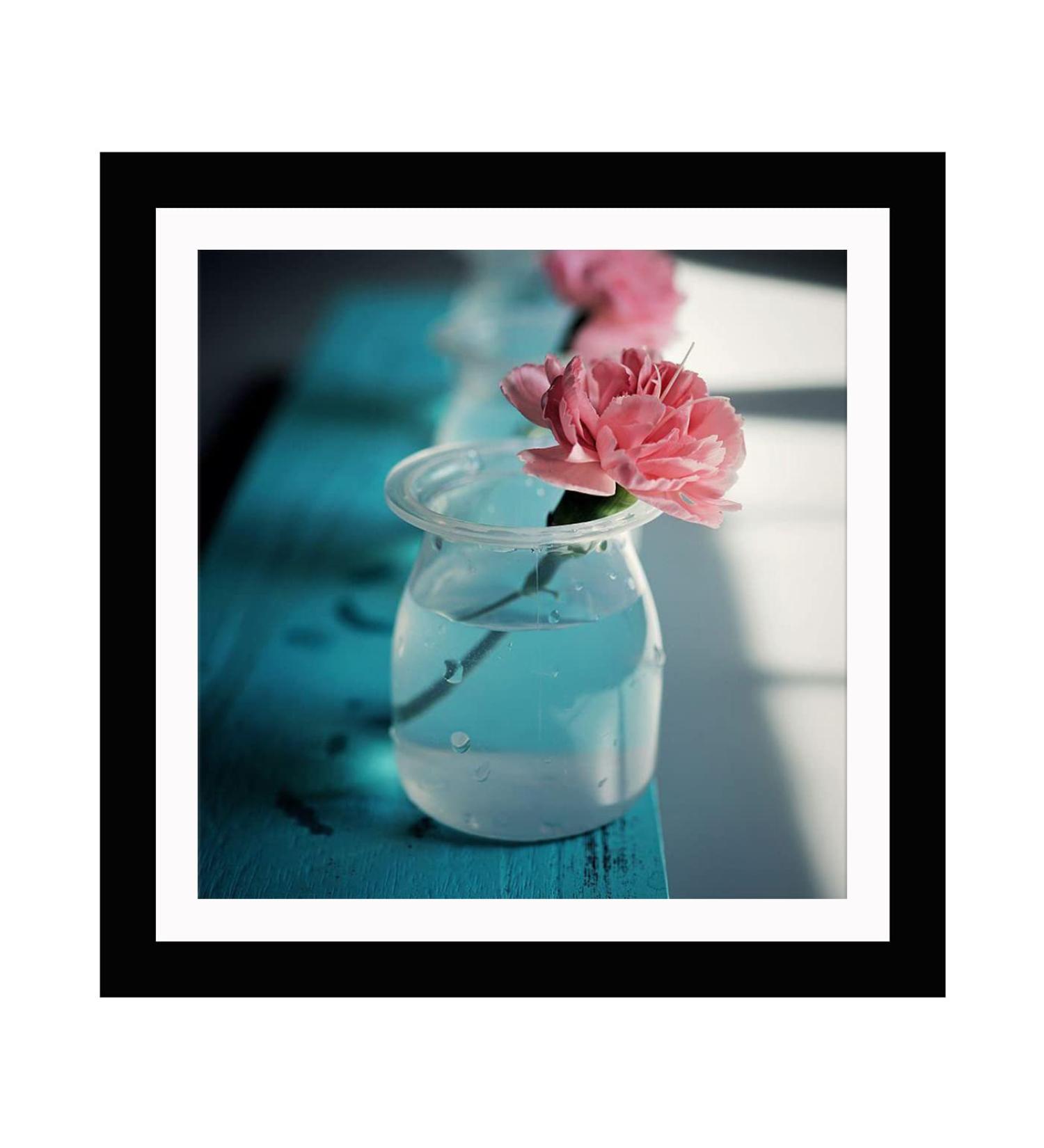 Betionol Diamond Painting Frame 12x12in Black Solid Wood w/ Acrylic Glass & Hanging Kit - Buy Online on GoSupps.com