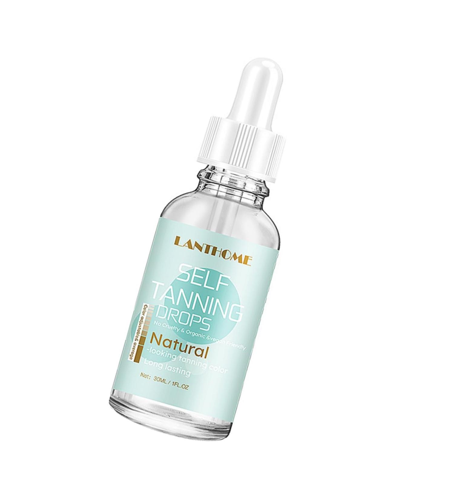 POPETPOP Sun- Body Sun Tanning Self Tanner Spray Face Self Tanner Body Self Tanner Going Darker Drops Water Based Self Tanner Lotion Tanning Cream Glucan Cobbler Care - Buy Online on GoSupps.com