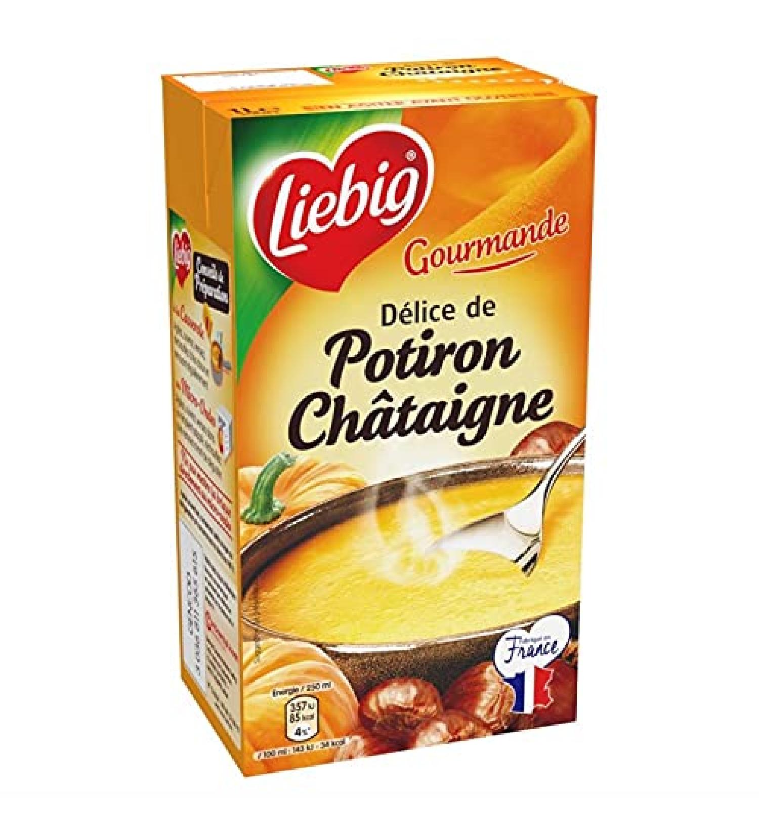  Epicerie sal e LIEBIG - Pumpkin and Chestnut Delight Carton 1L - (Pack of 4) - Buy Online on GoSupps.com
