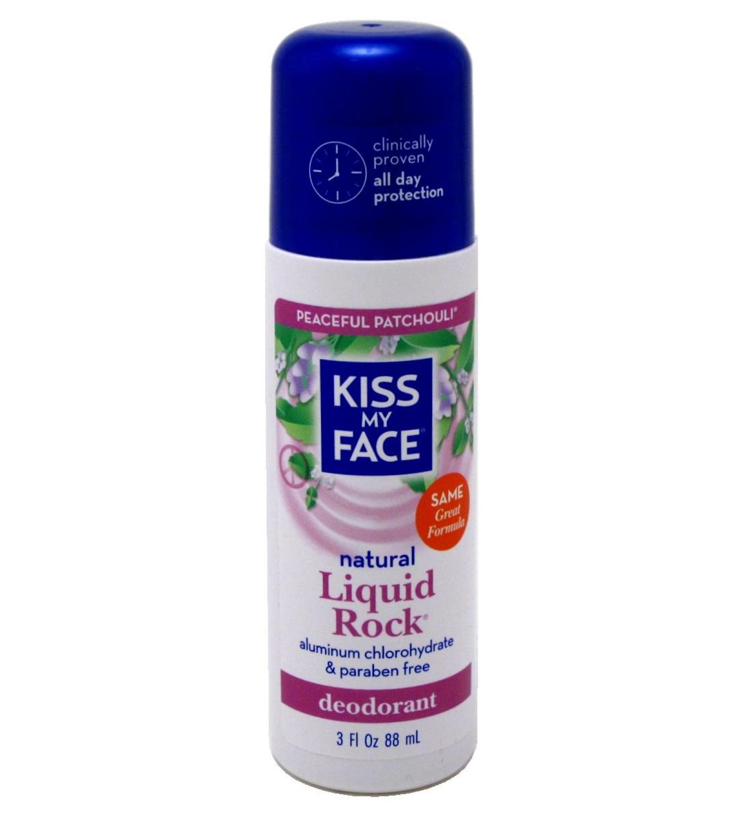 Kiss My Face Deodorant Liquid Rock Roll On Patchouli 3 Ounce (88ml) (6 Pack) Patchouli 3 Fl Oz (Pack of 6) - Buy Online on GoSupps.com