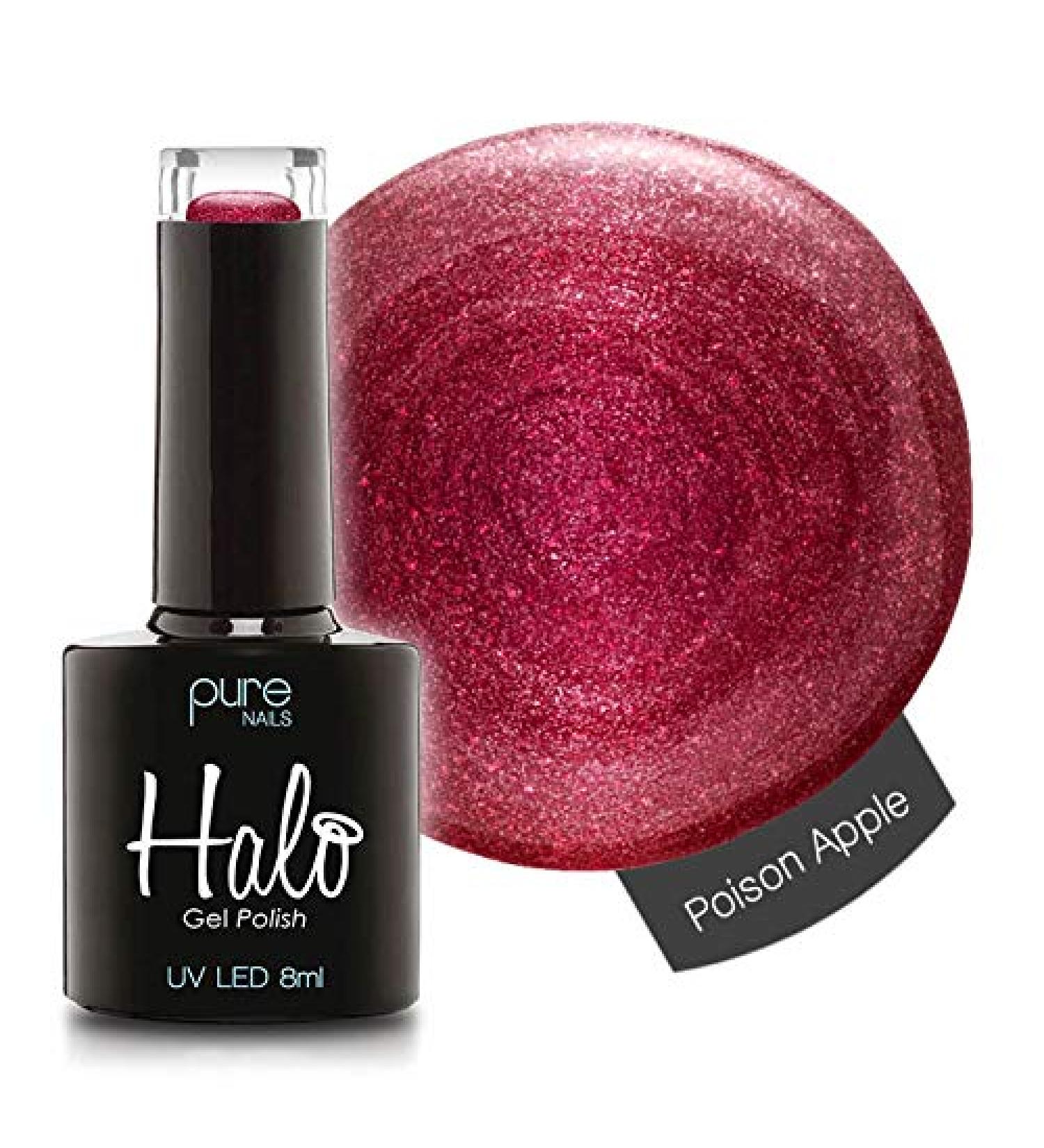 Halo Gel Polish *Full Range 8ml* **CHOOSE YOUR COLOUR(S)** (Poison Apple N2757) Poison Apple N2757 8 ml (Pack of 1)