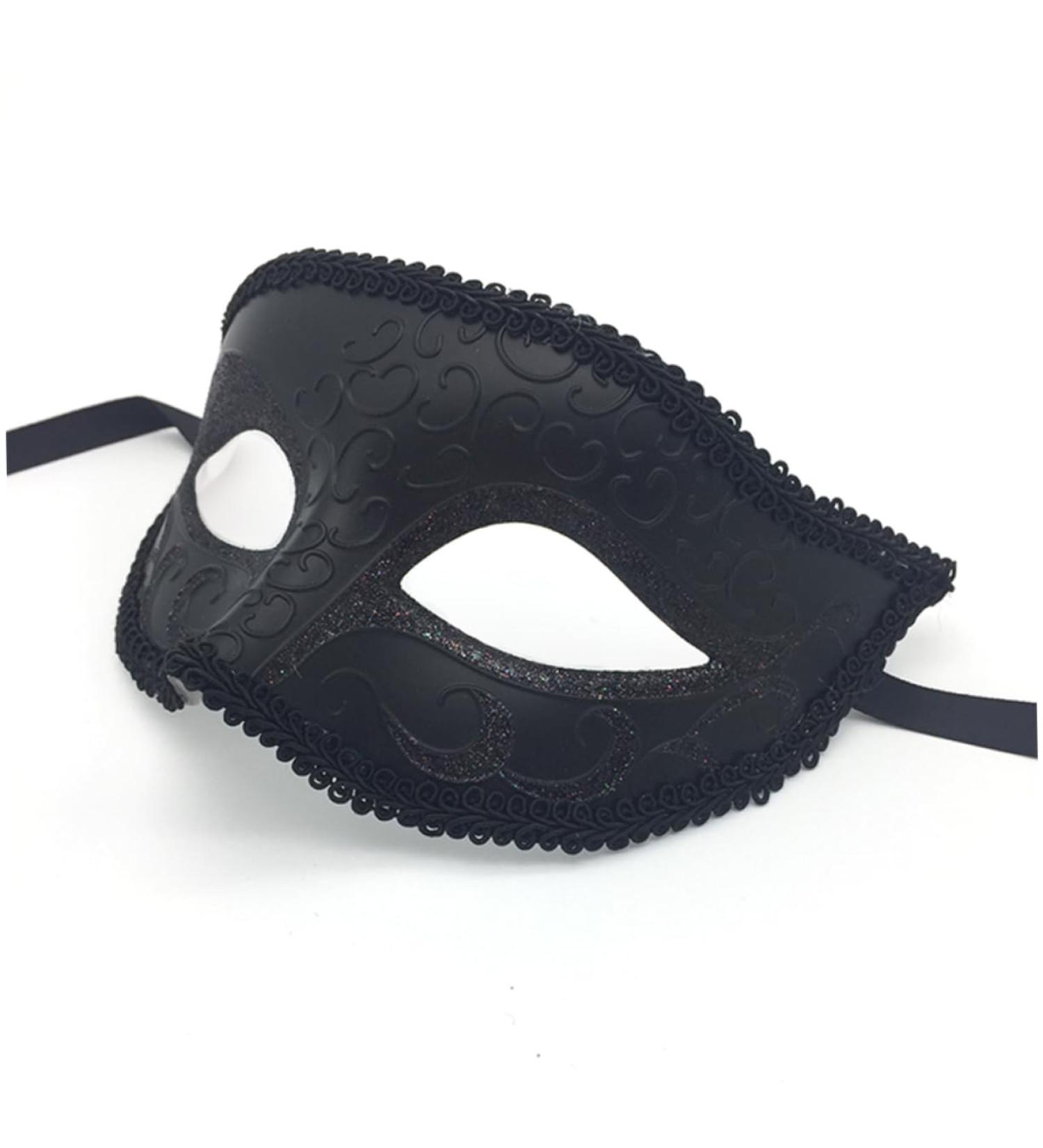minkissy Dreses Eye Wedding Costumes Halloween Male and Female Mask Unique Masquerade Mask Black Masquerade Ball Stand Out Mask Costume Party Makeup Party Mask Men and Women Prom Eye Mask - Buy Online on GoSupps.com