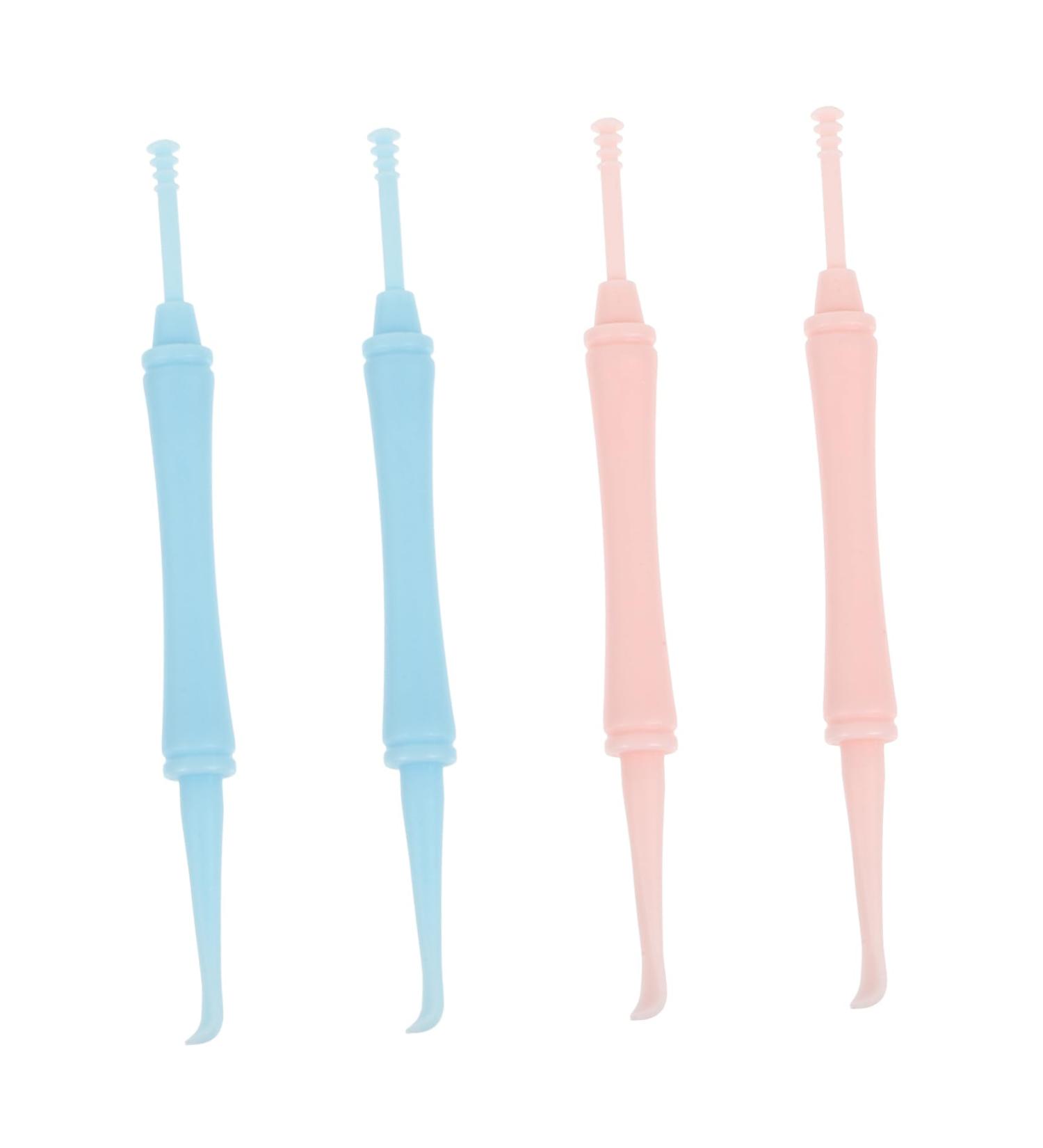 Beaupretty 4pcs Double-Ended Spiral Ear Wax Remover Kit Ear Cleaning Tools Design for Safe and Efficient Earwax Removal Random Color - Buy Online on GoSupps.com