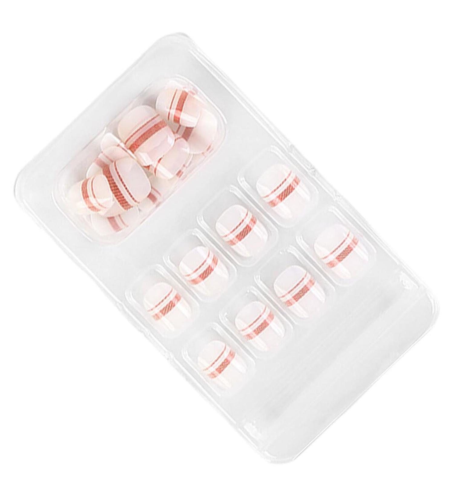 dijiusidy False Nail Fashionable Various Shapes Fingernail Full Coverage Strong Viscosity Adjustable Paster for Manicure Art 7 F741 7 1 count (Pack of 1) - Buy Online on GoSupps.com
