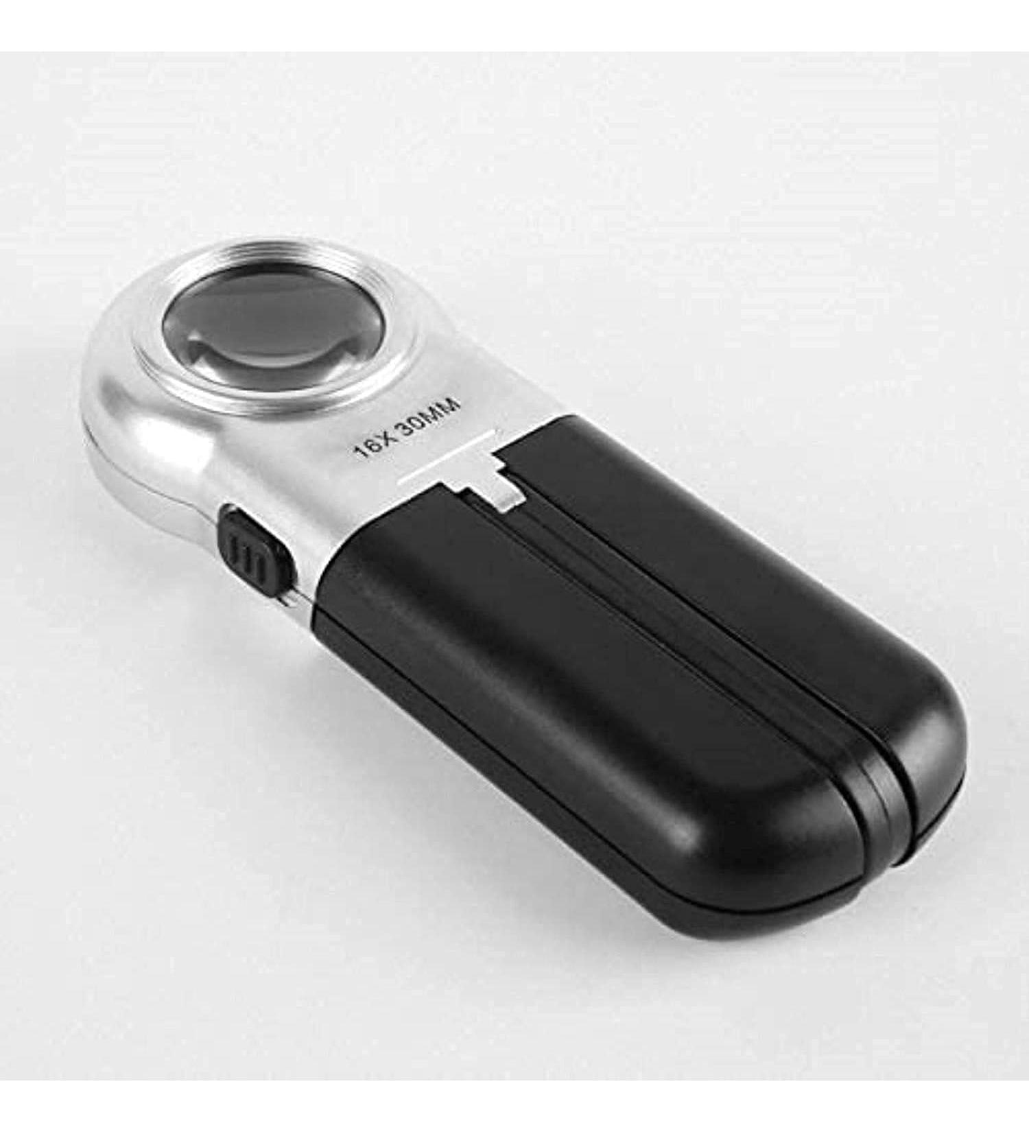 Magnifying Glass 16X Optical Glass Lenses Compact Portable Holding Magnifying Glass Jade Appraisal Handheld Magnifying Glass Desktop Dual-use Magnifier - Buy Online on GoSupps.com