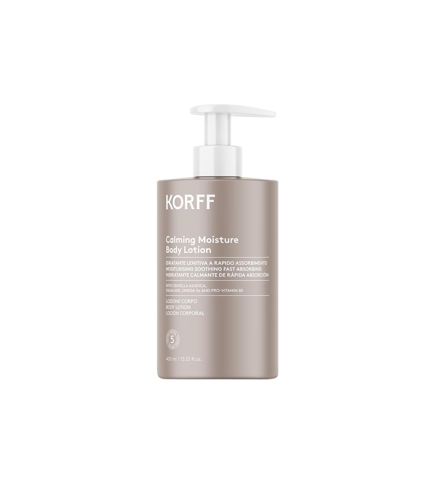  Korff Korff Body Lotion Calming Moisture Body 400 ml - Buy Online on GoSupps.com
