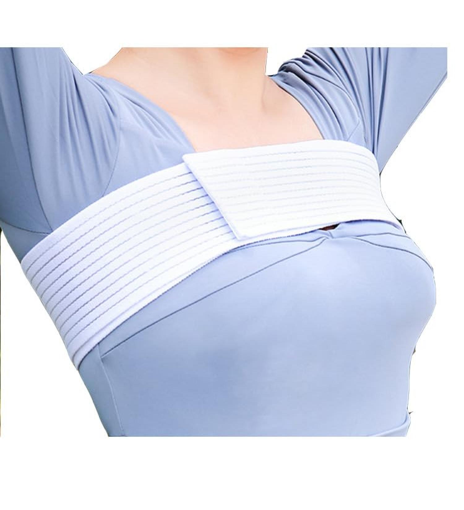 Breast Implant Stabilizer Chest Compression Band Post Surgery Stabilizer for Breast Implant (White) - Buy Online on GoSupps.com