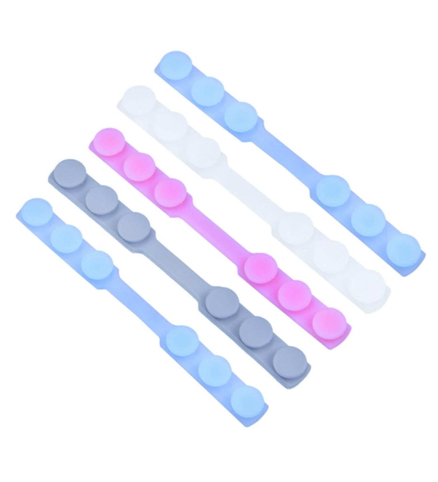 Adjustable Ear Strap Holder for Masks - Gatuida 8-Pack | Comfortable Ear Pain Relief & Snout Protection Strap Extensions - Buy Online on GoSupps.com
