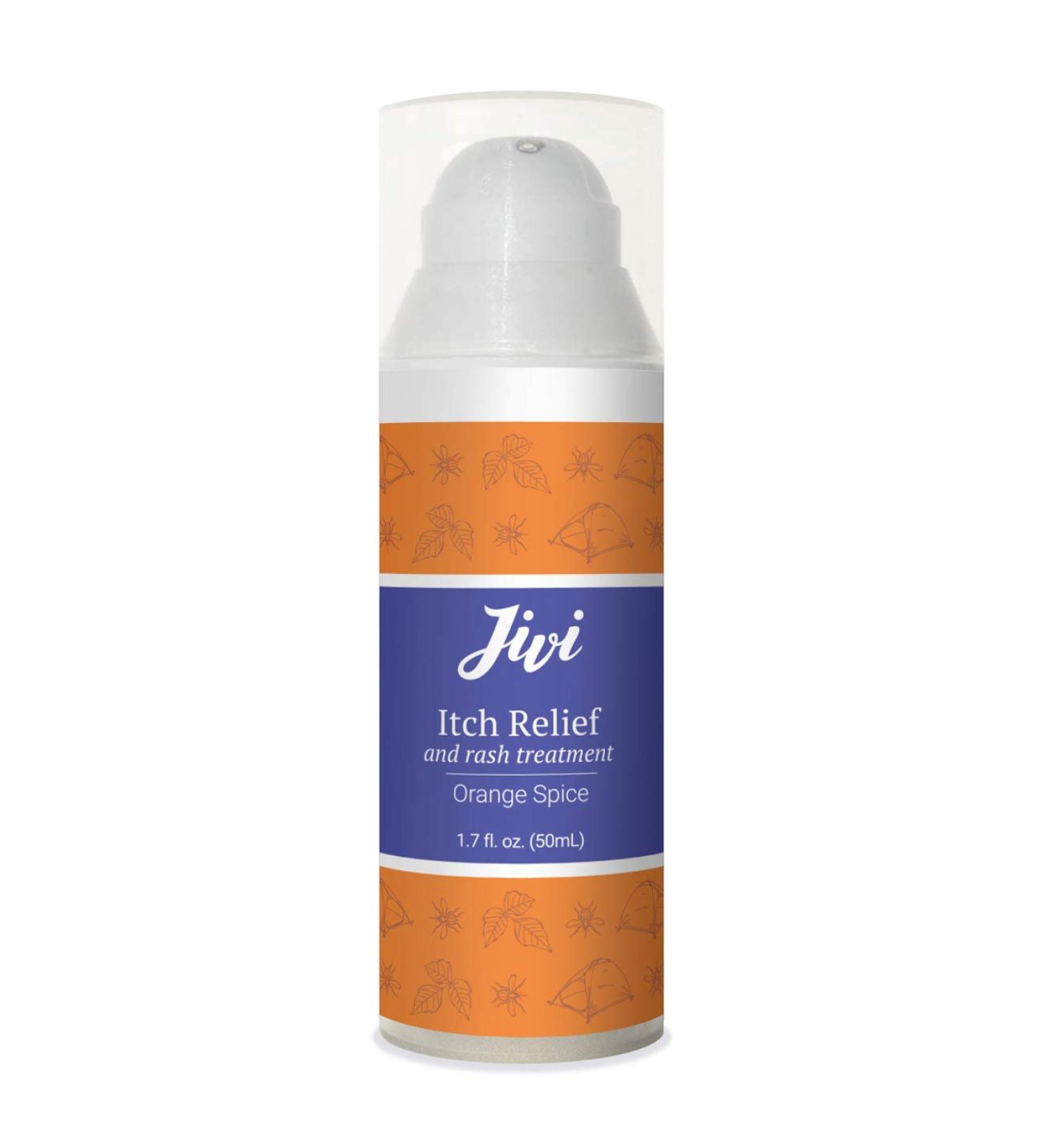 Orange Spice Itch Relief & Rash Treatment | Soothes Bug Bites, Poison Ivy, Sunburn & More | 100% Natural Organic Formula | For All Skin Types | 1.7 fl. oz - Buy Online on GoSupps.com