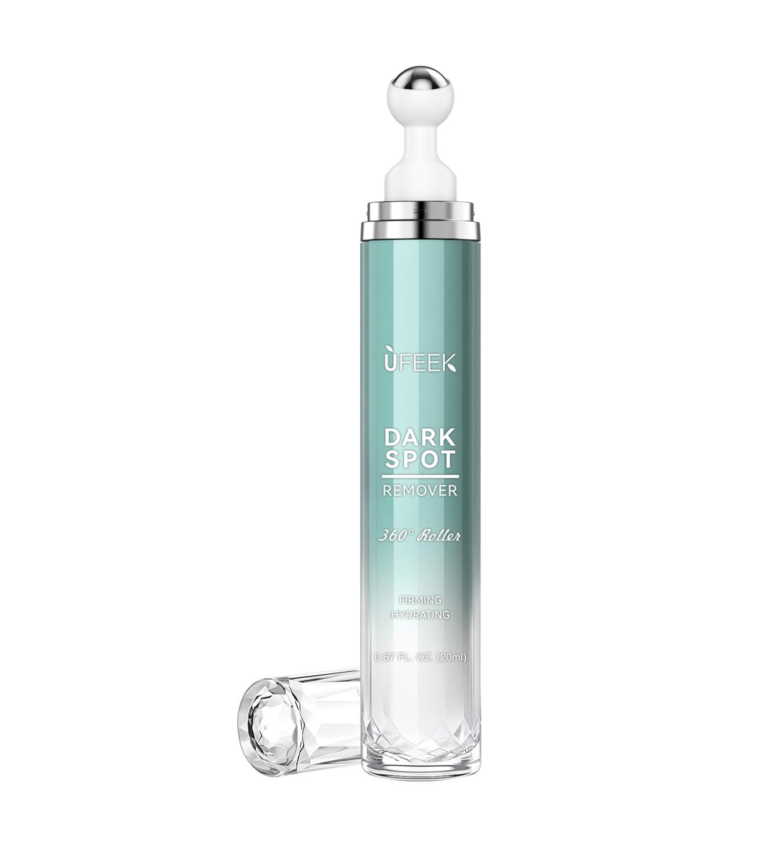 Dark Spot Remover for Face with 360 Roller Massage Ball Dark Spot Corrector Serum for face Fade Sun Spot Age Spot Brown Spot for All Skin Types 0.67 FL OZ Unscented - Buy Online on GoSupps.com