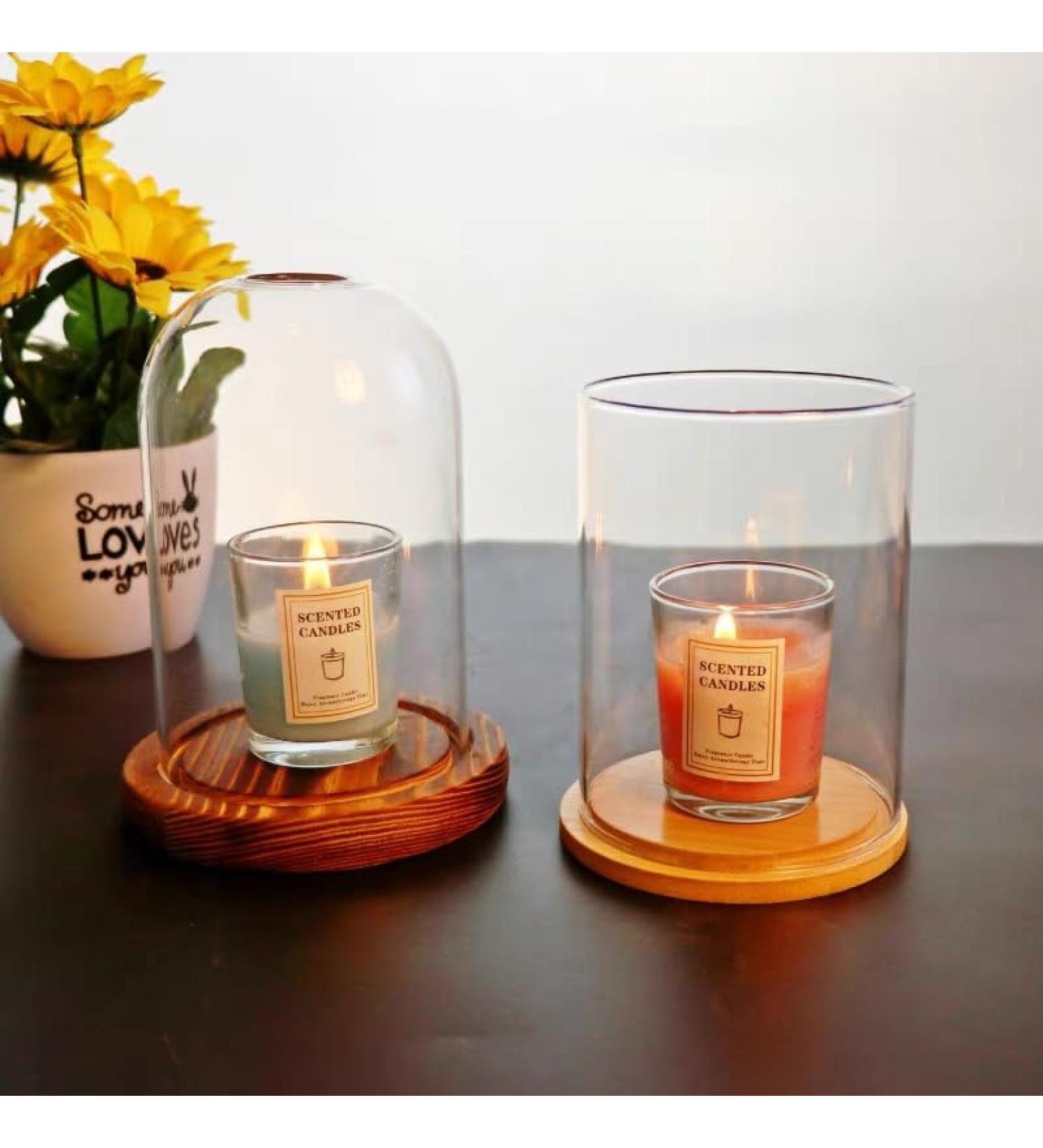 Aromatherapy Scented Candles - 100% Natural Soy Wax Lavender - Home Fragrance for Relaxation | LAV029 - Buy Online on GoSupps.com